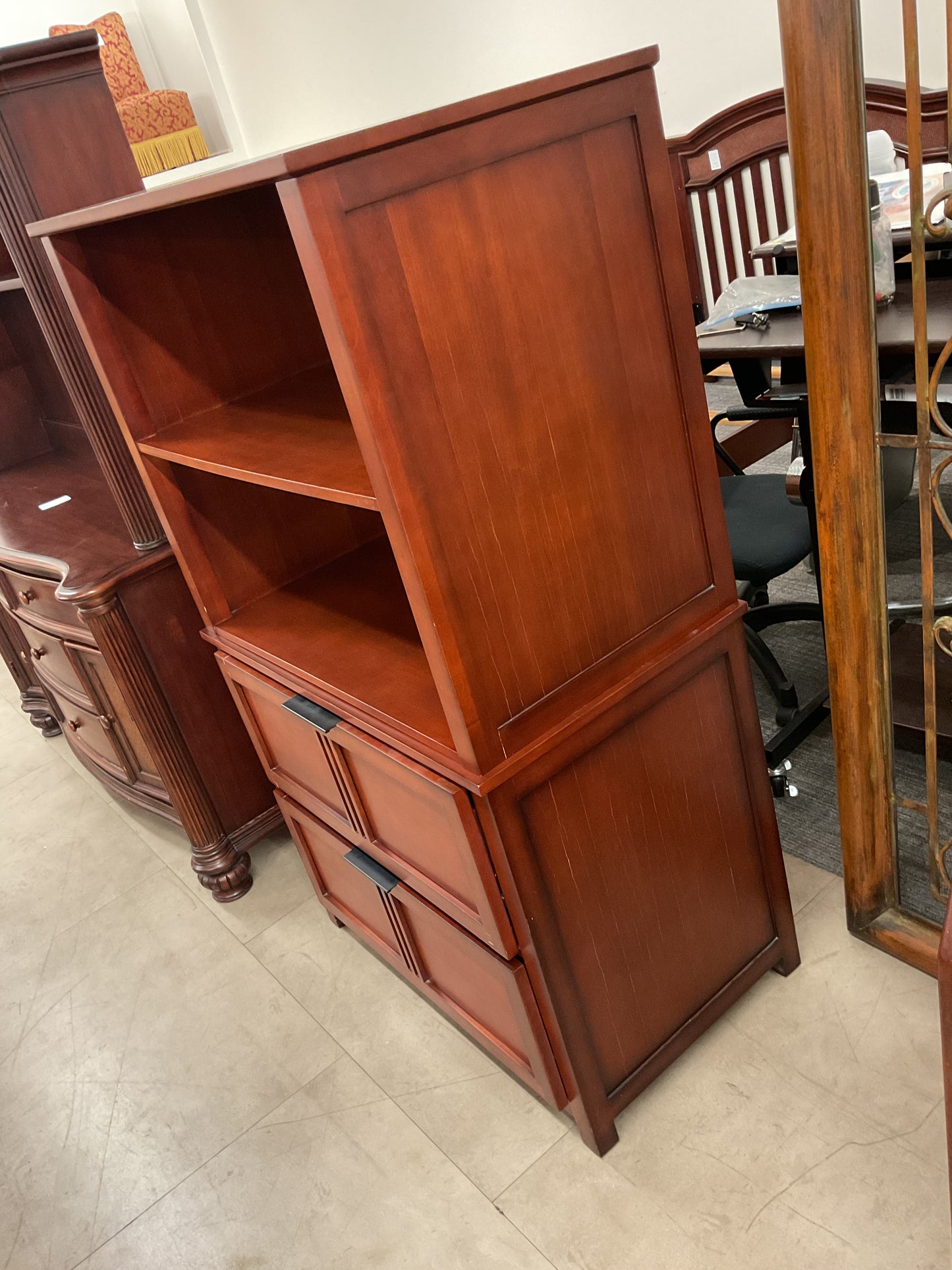 SH Kent file cabinet and shelf unit