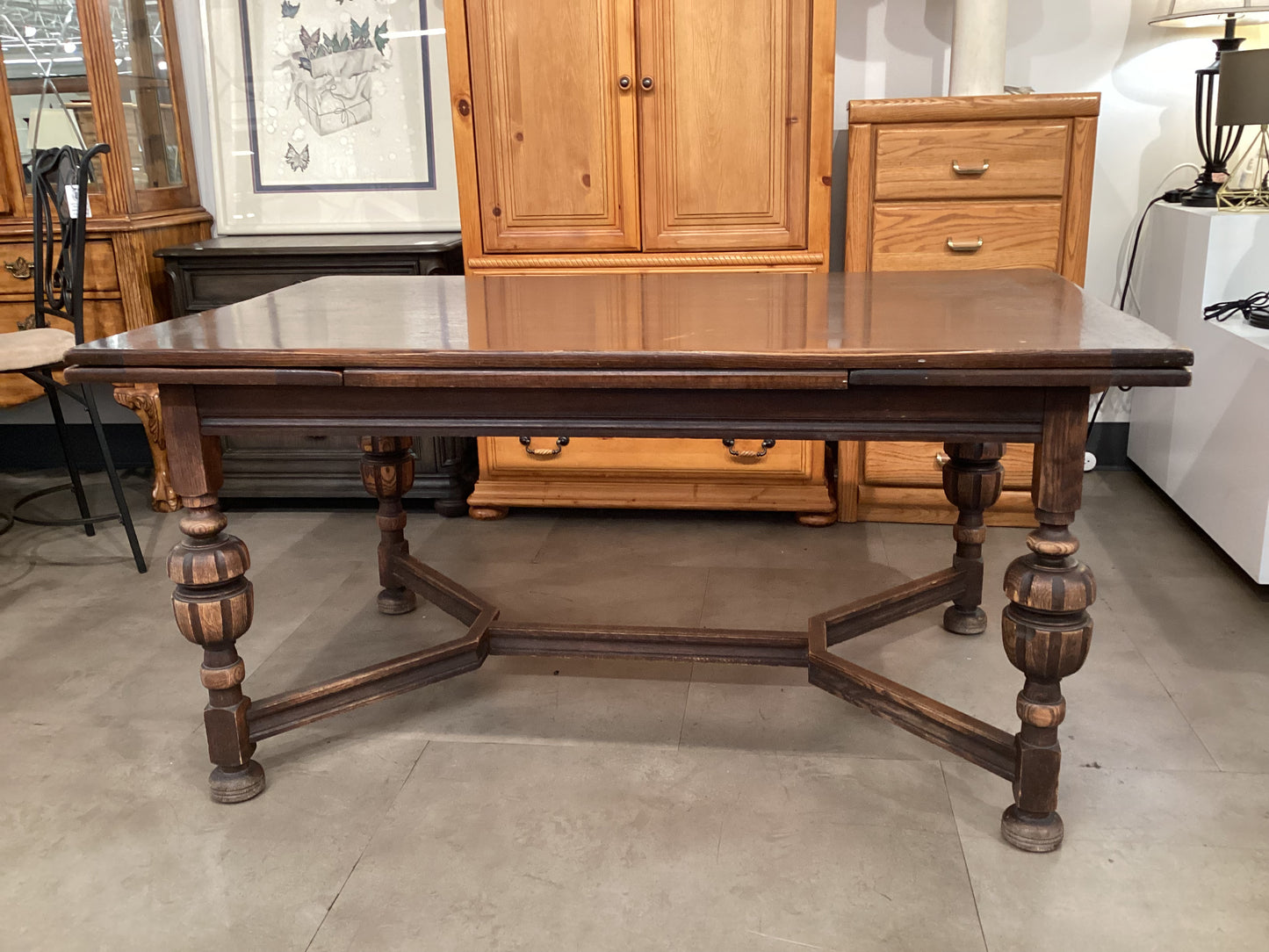 Vintage Draw Leaf Dining Set