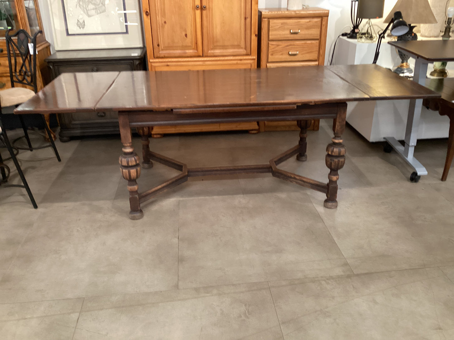 Vintage Draw Leaf Dining Set