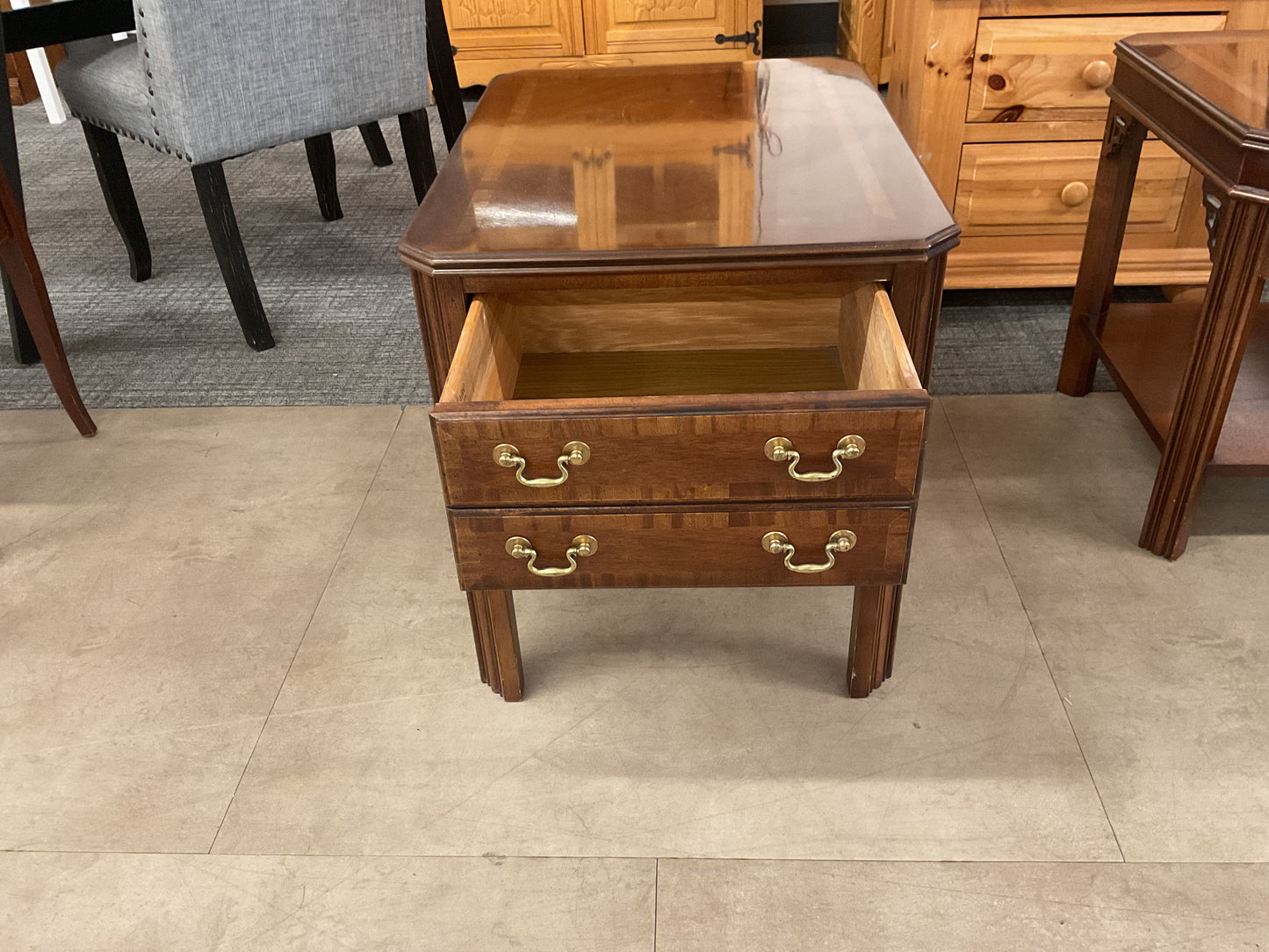 Chippendale End Table