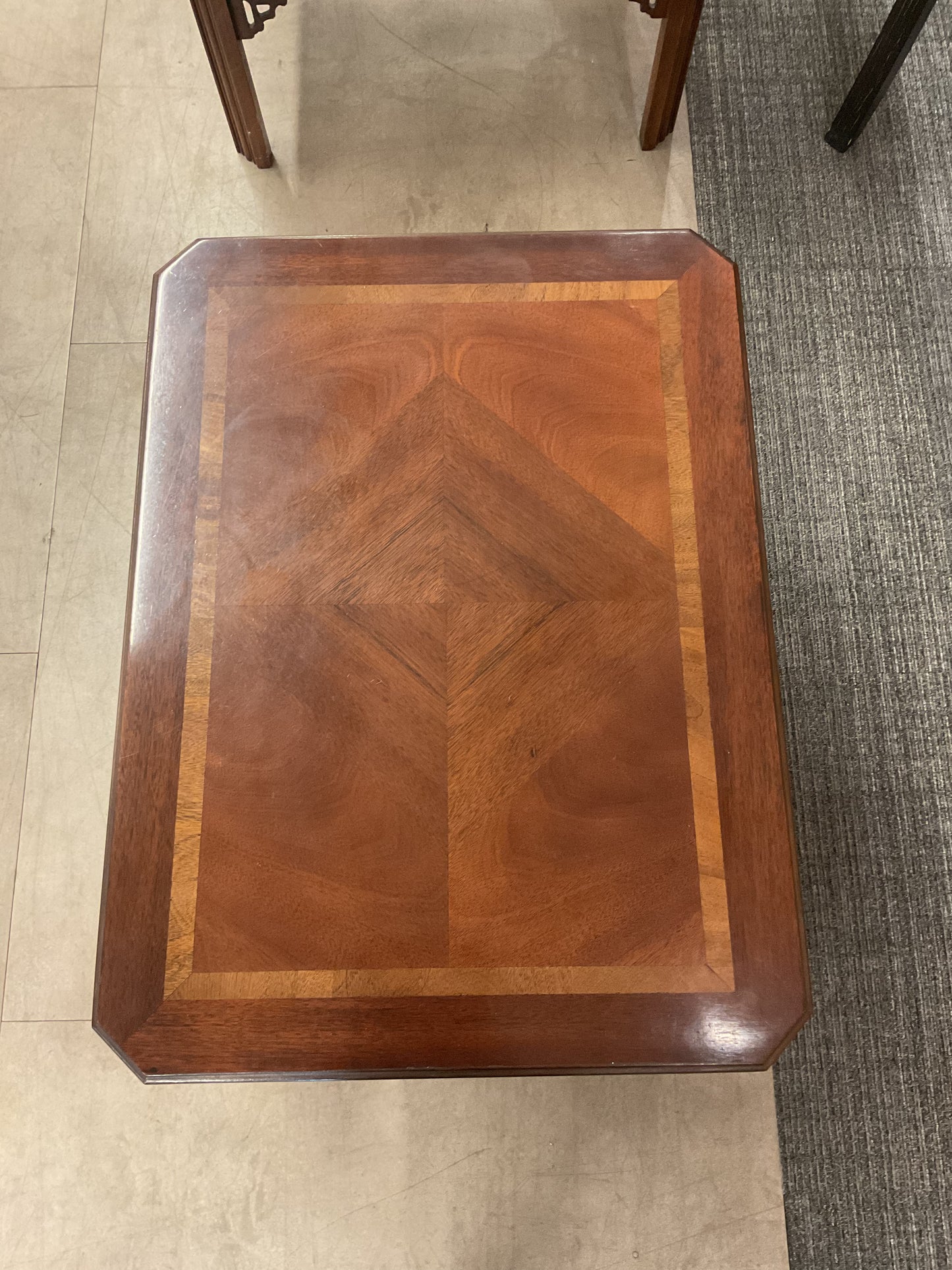 Chocolate End Table