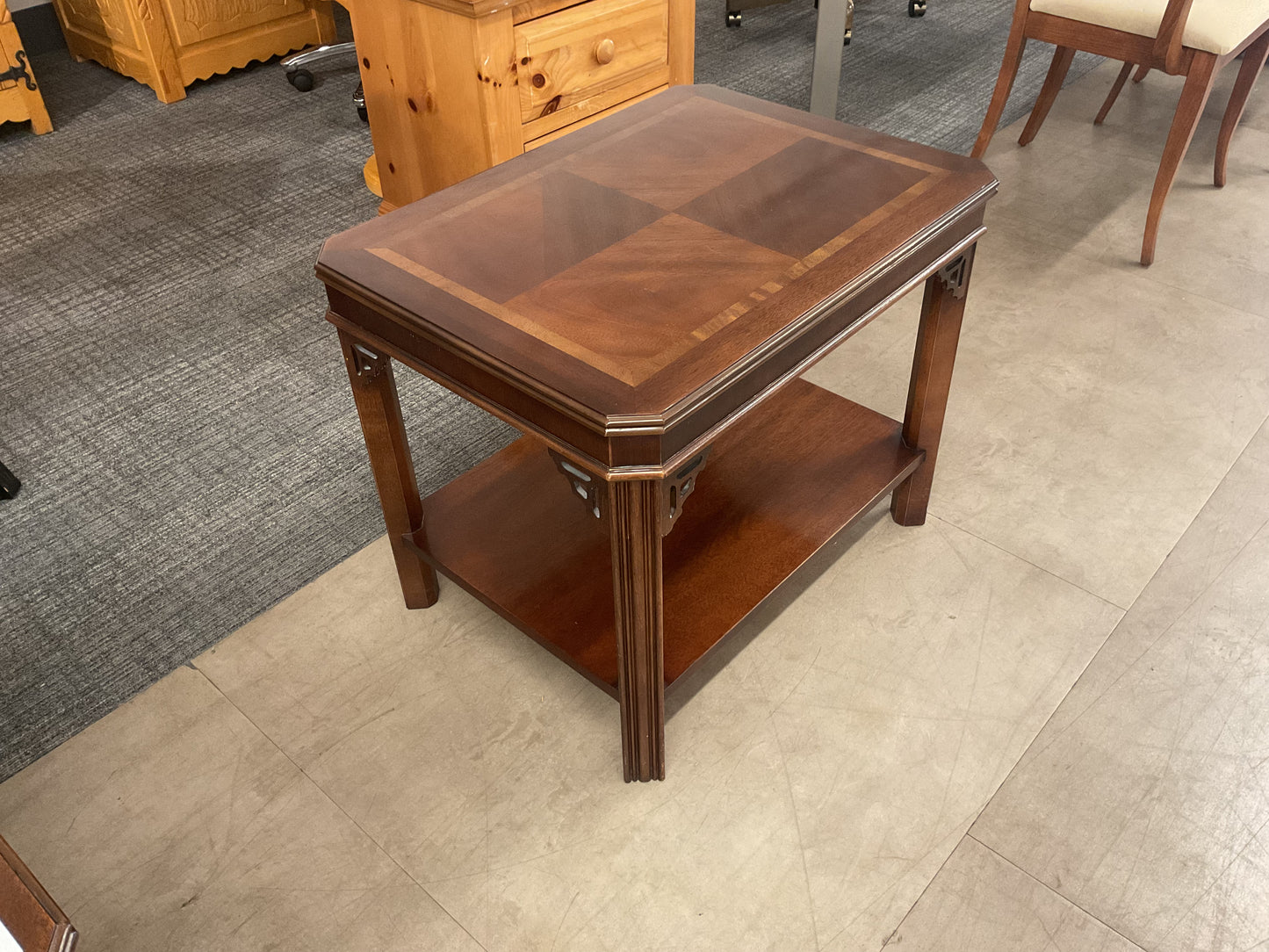Chocolate End Table