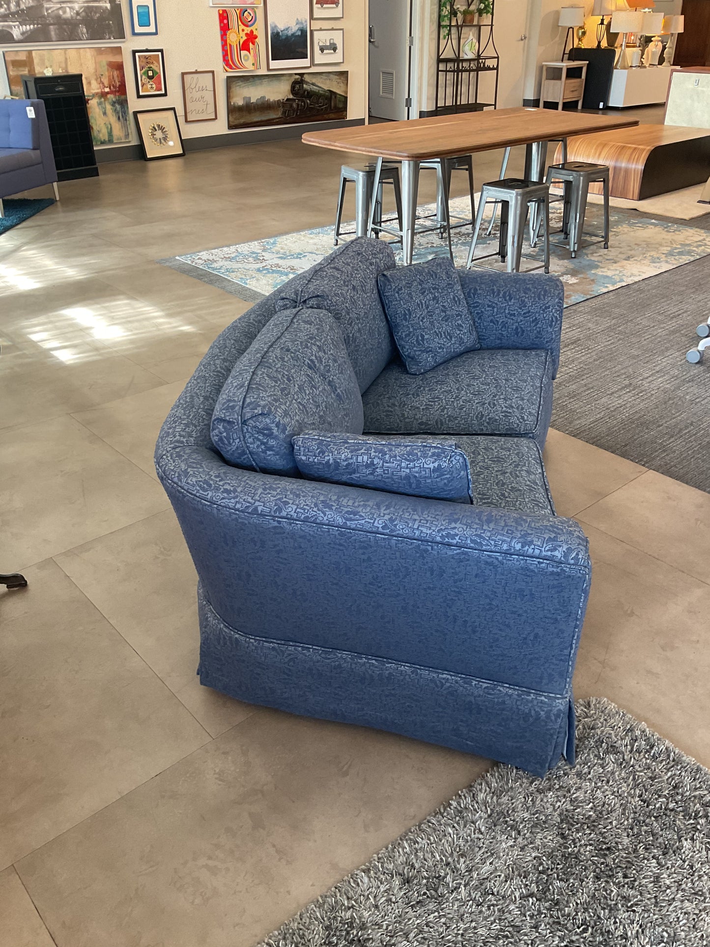 The Blue Lagoon Loveseat