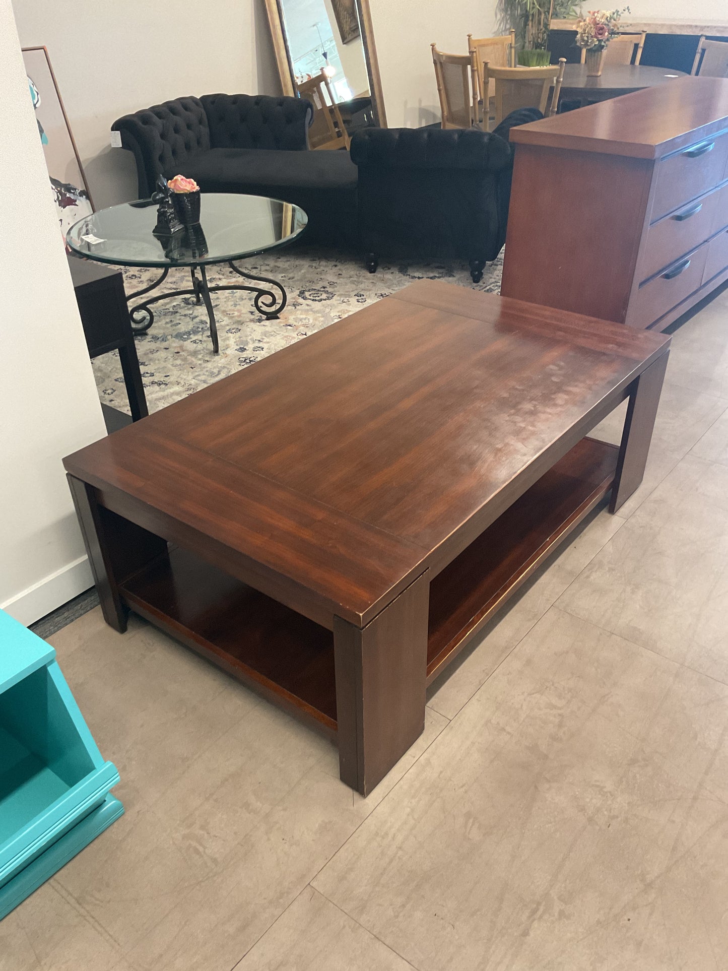 Roll Around Coffee Table