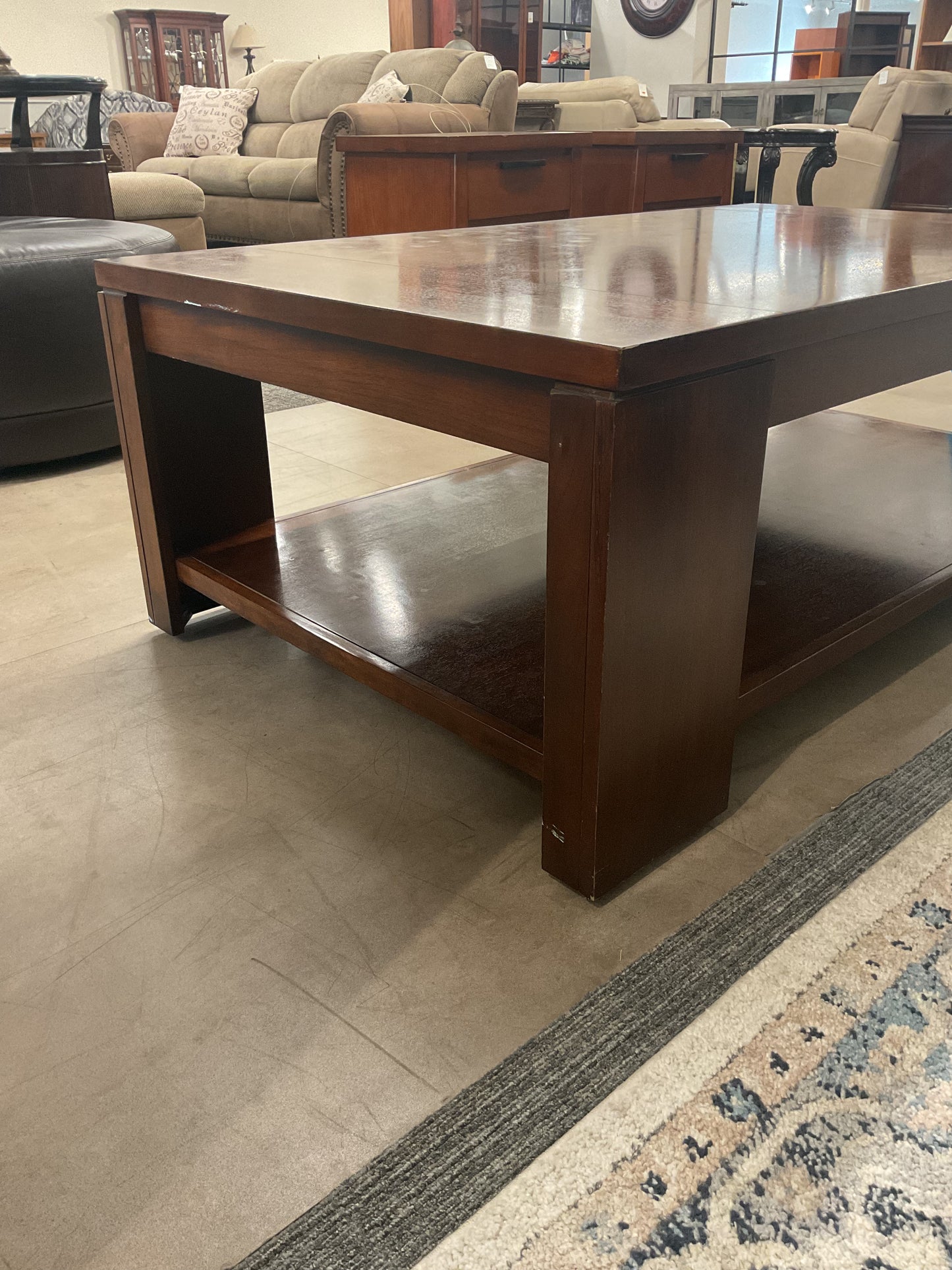 Roll Around Coffee Table