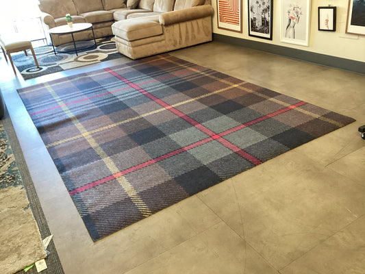 Plaid Attack Rug (R099)