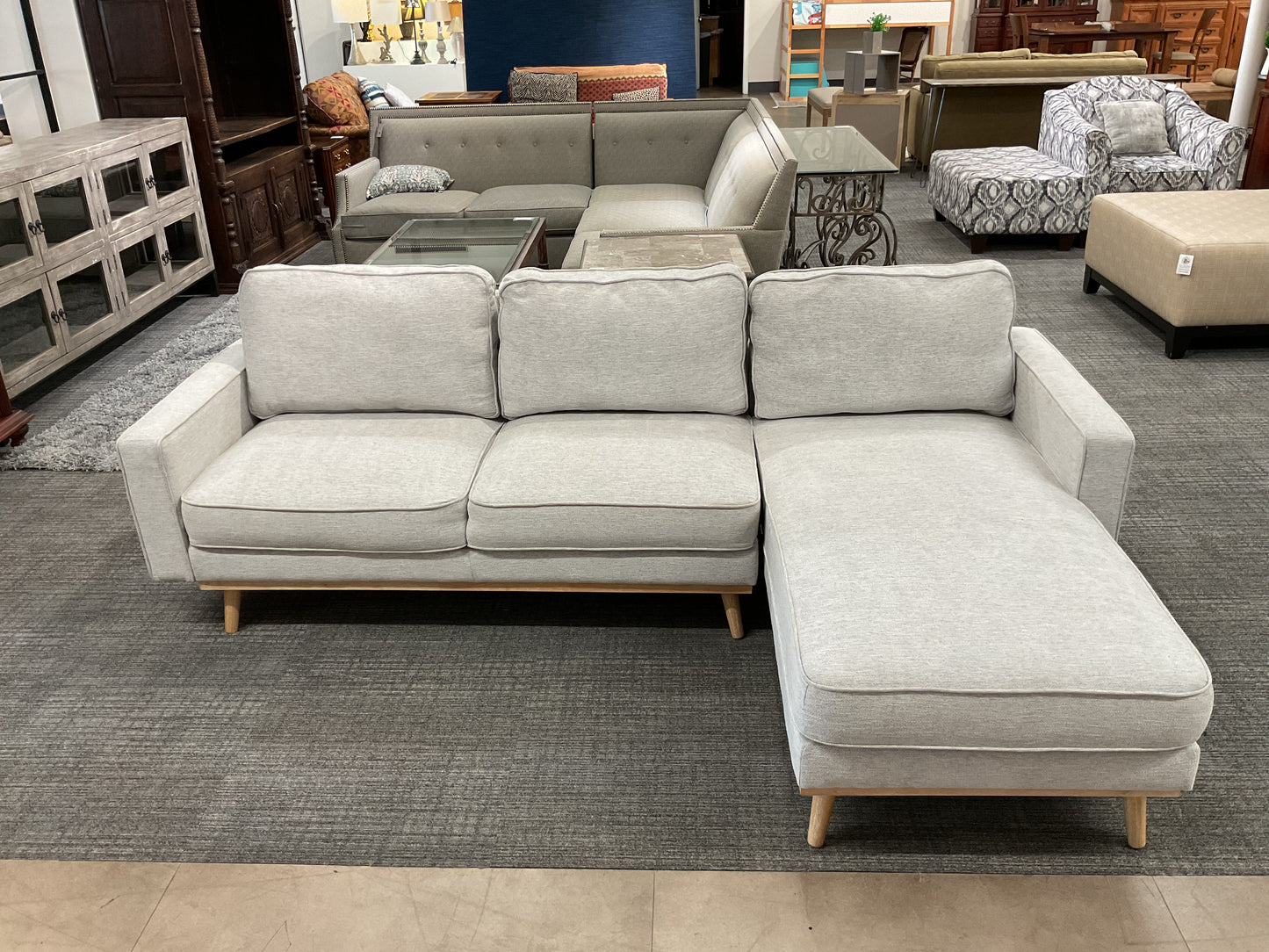 Sitting Ona Cloud Sofa