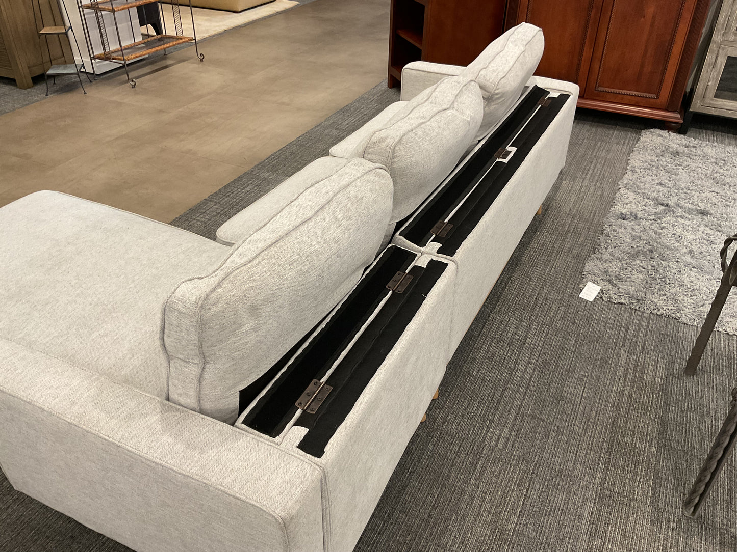 Sitting Ona Cloud Sofa