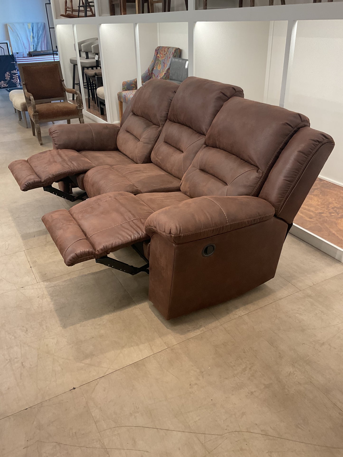 Supreme Chocolate Sofa Recliner