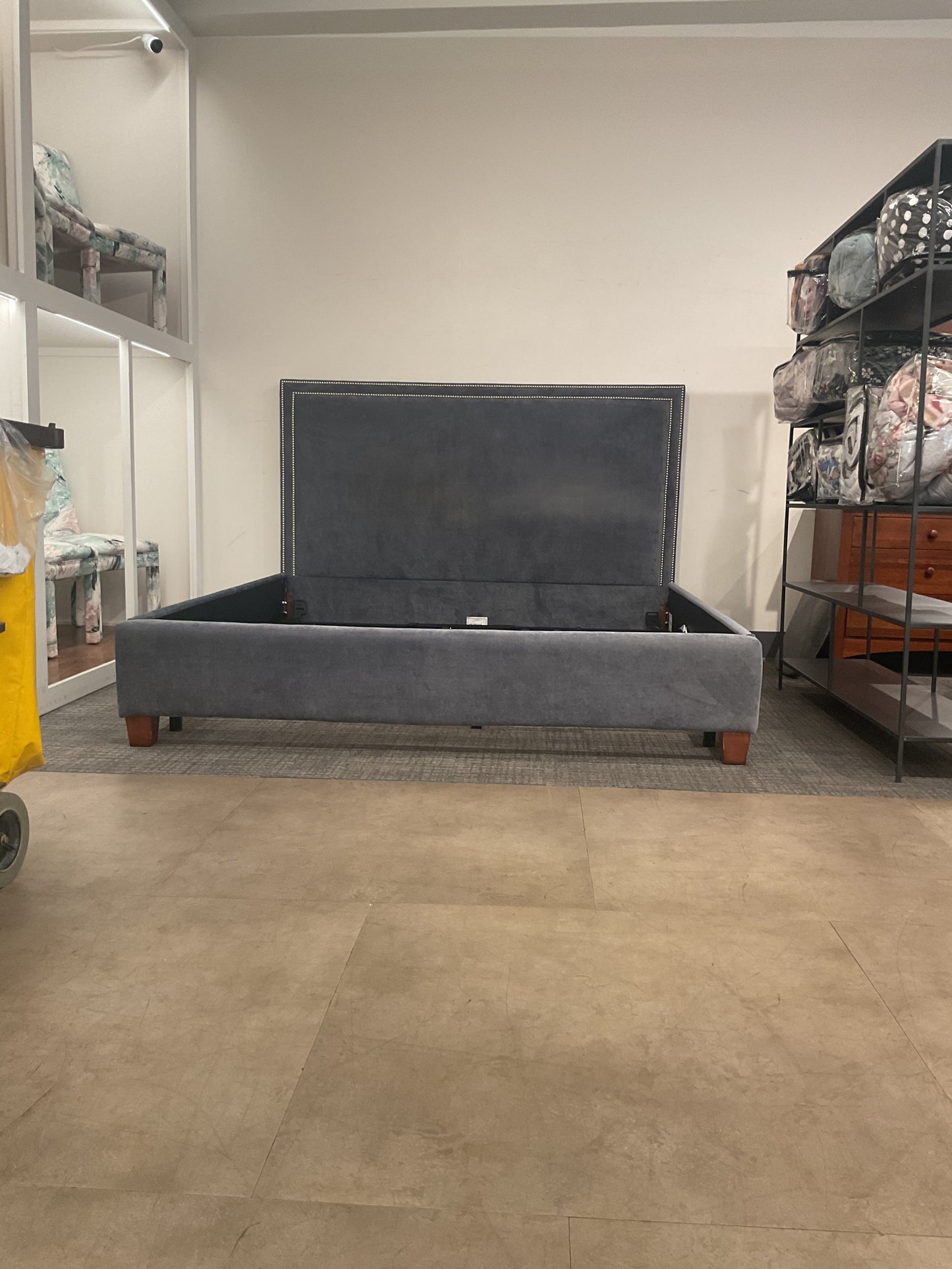 Gold + Williams Floating King Bed (B093)