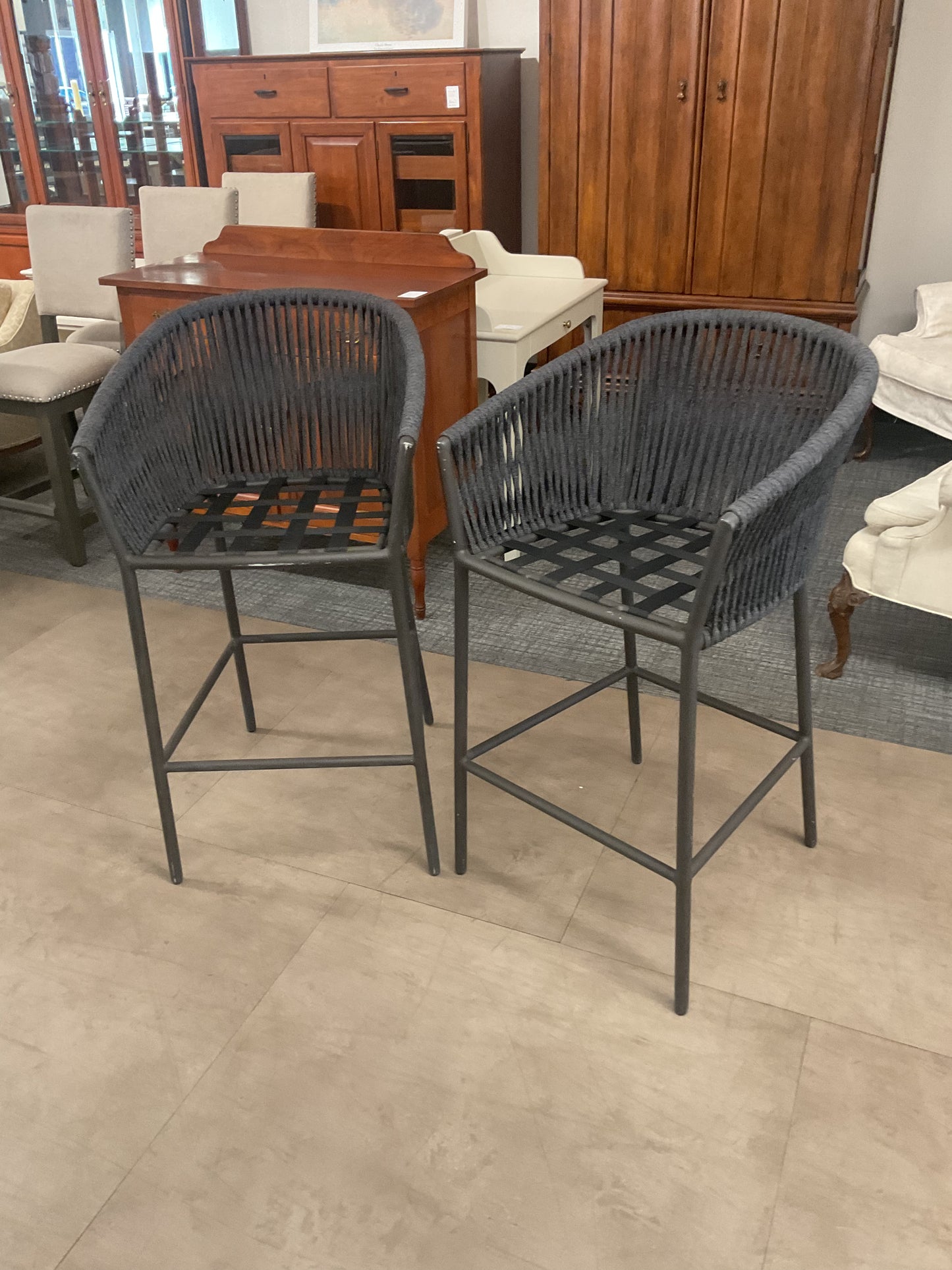 Designer Outdoor Stool Set