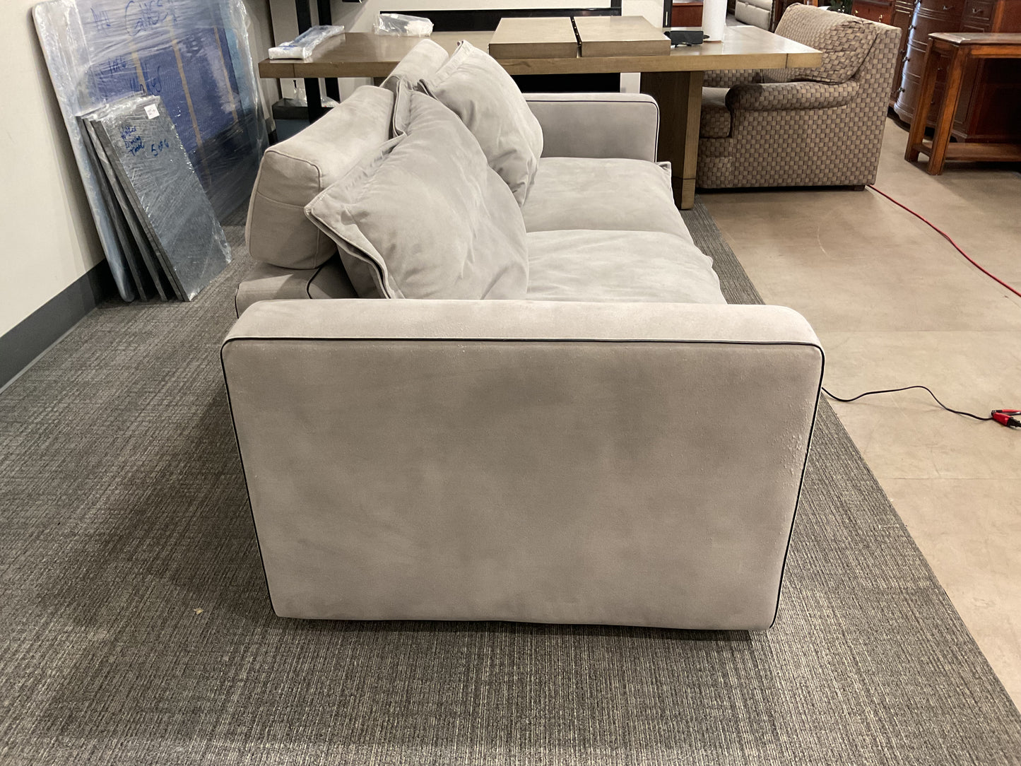 Modern Light Gray 2 Seater Recliner Sofa