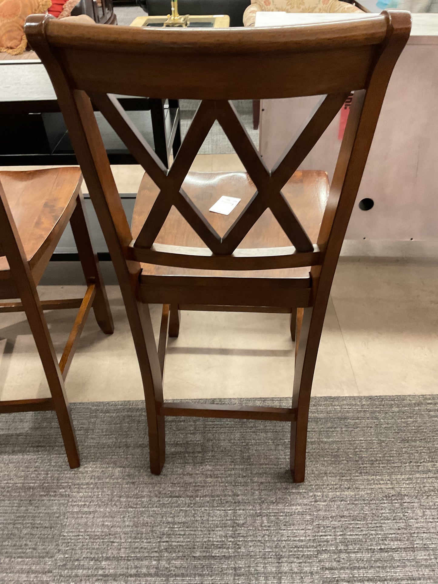 Solid Wood Counter Chair