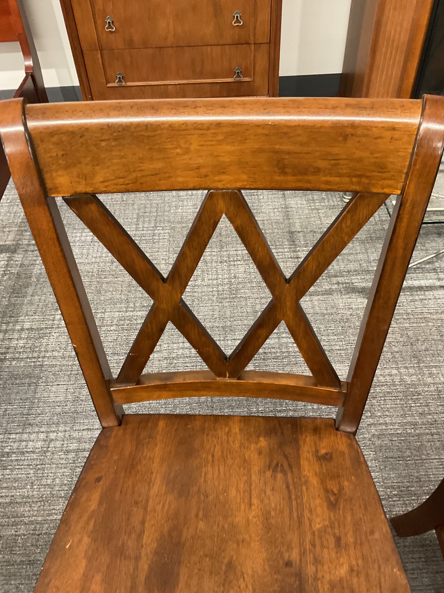 Solid Wood Counter Chair