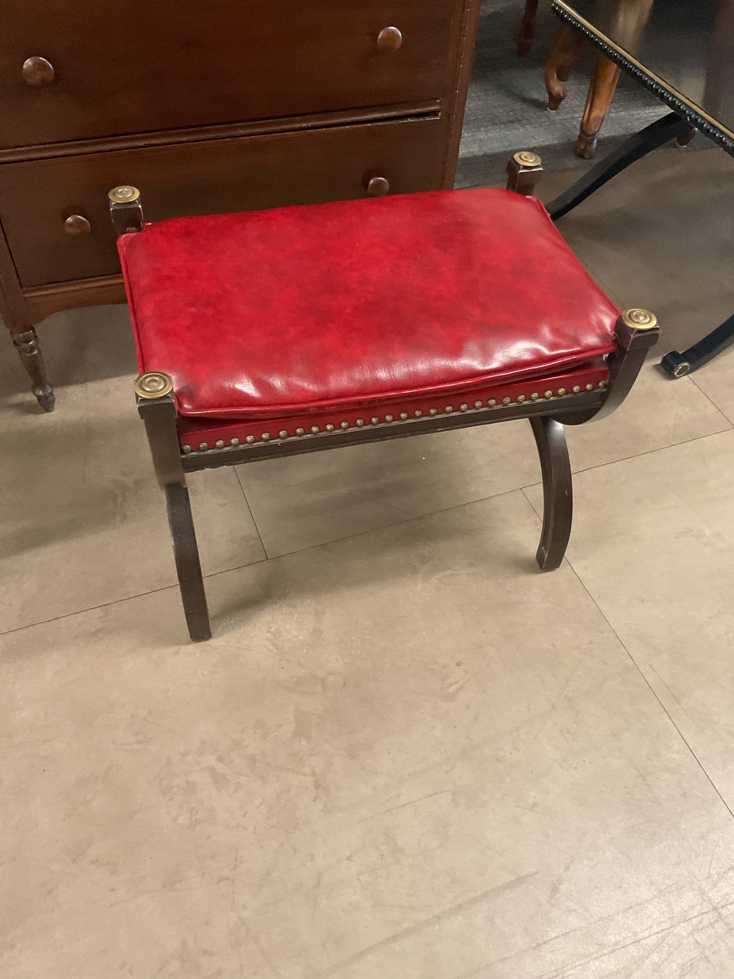 Red Royal Stool