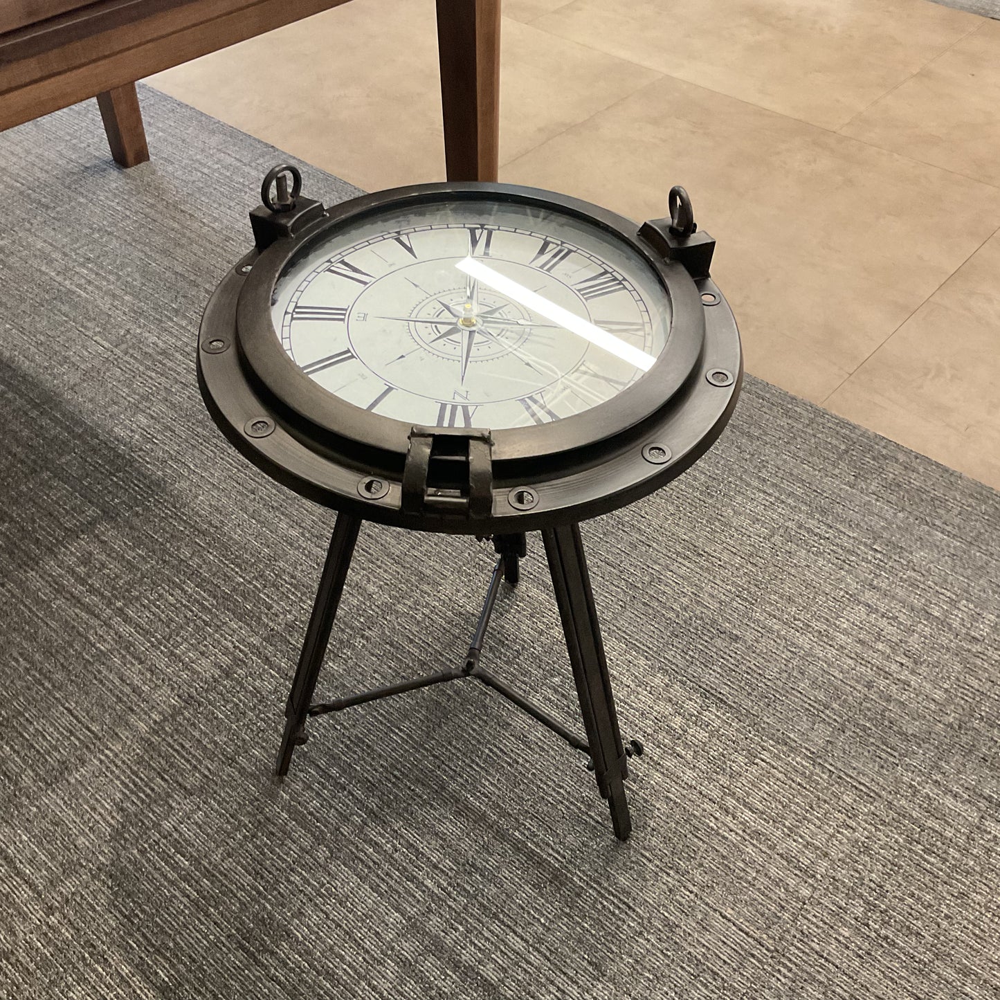 Clock out End Table