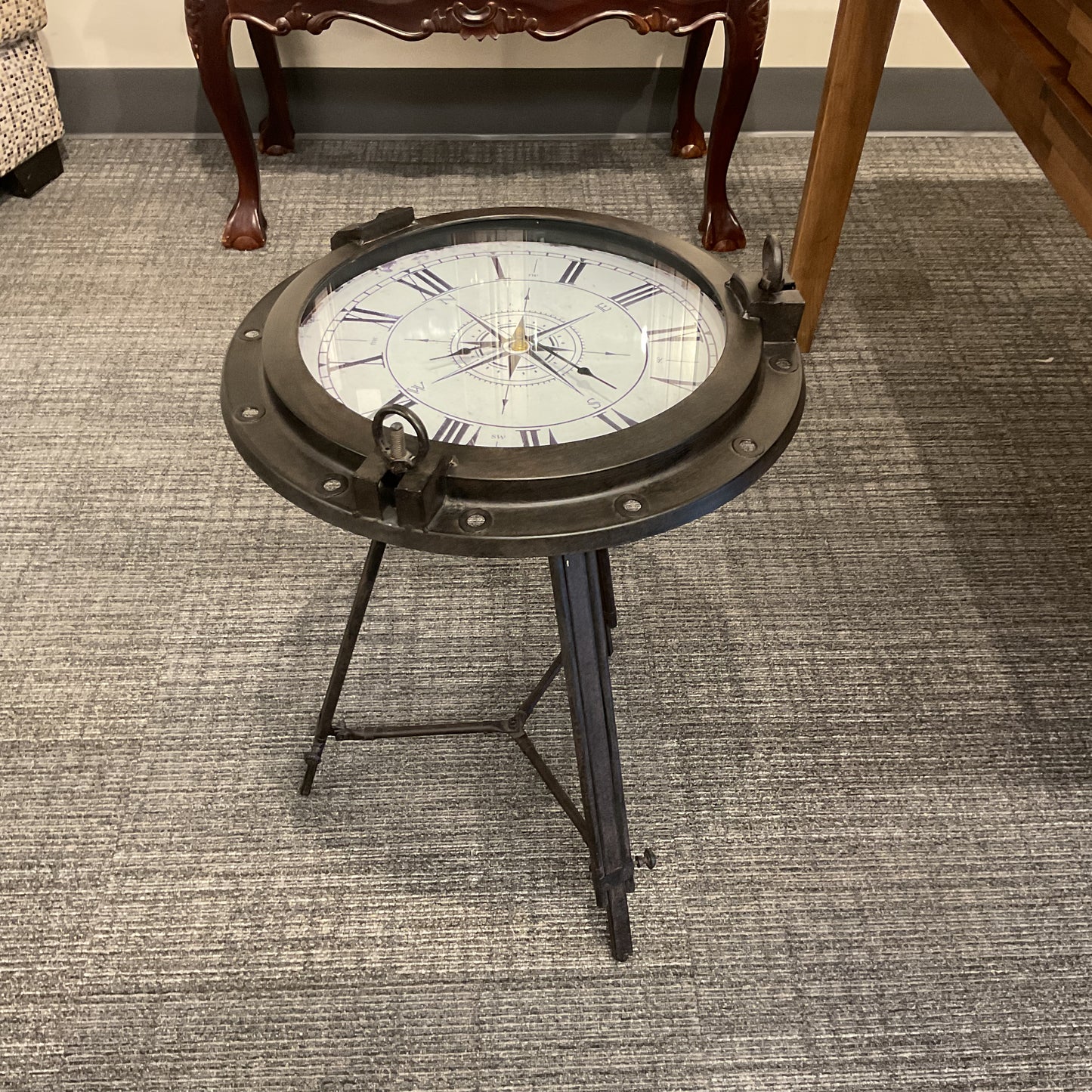 Clock out End Table