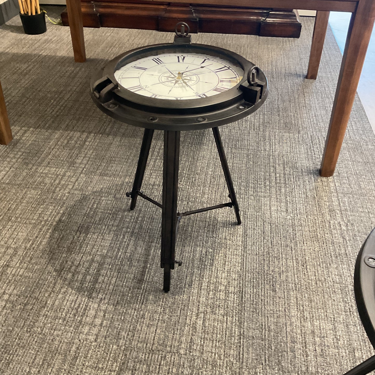 Clock out End Table