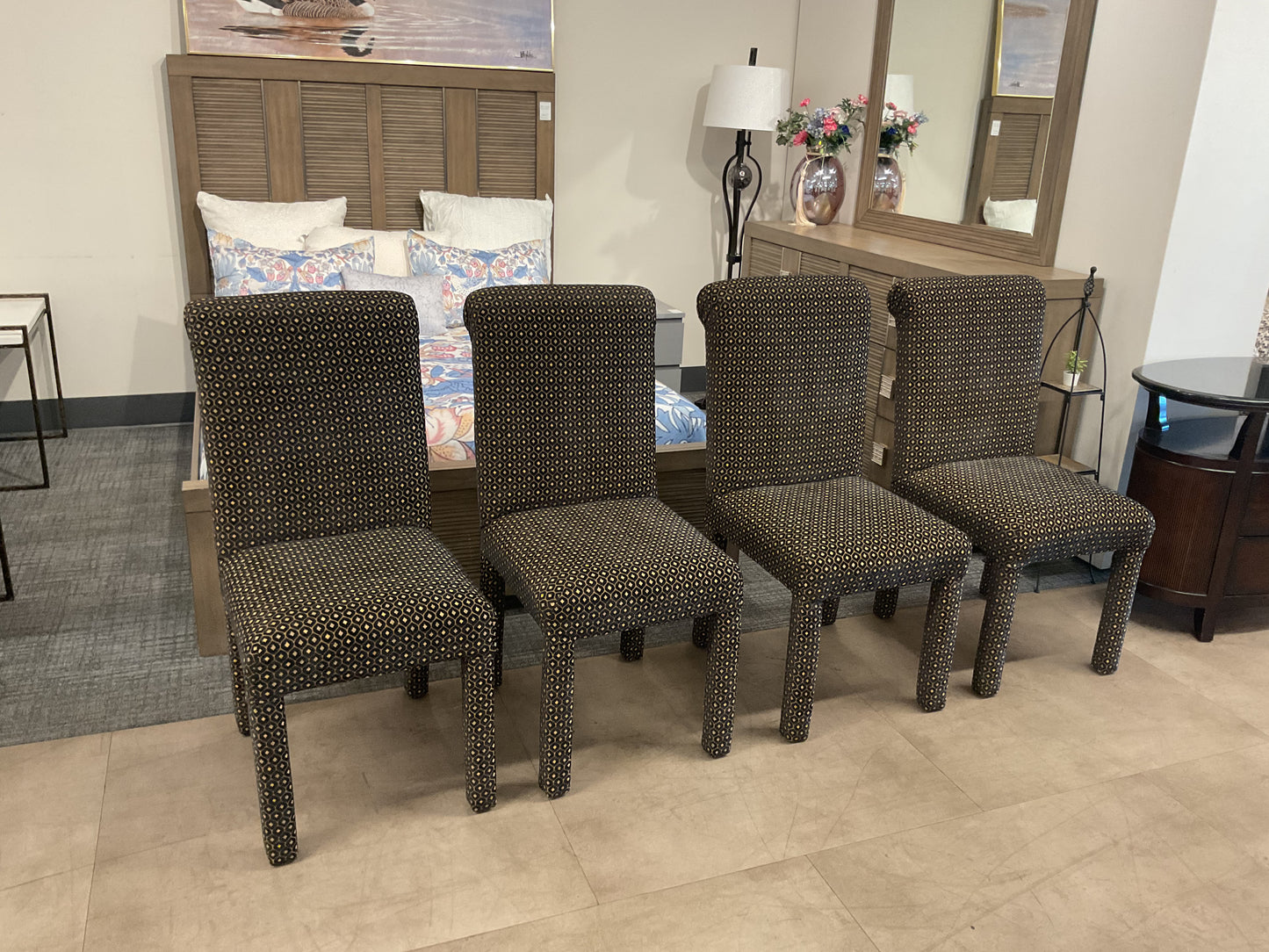 Geo Diamond Dining Chairs