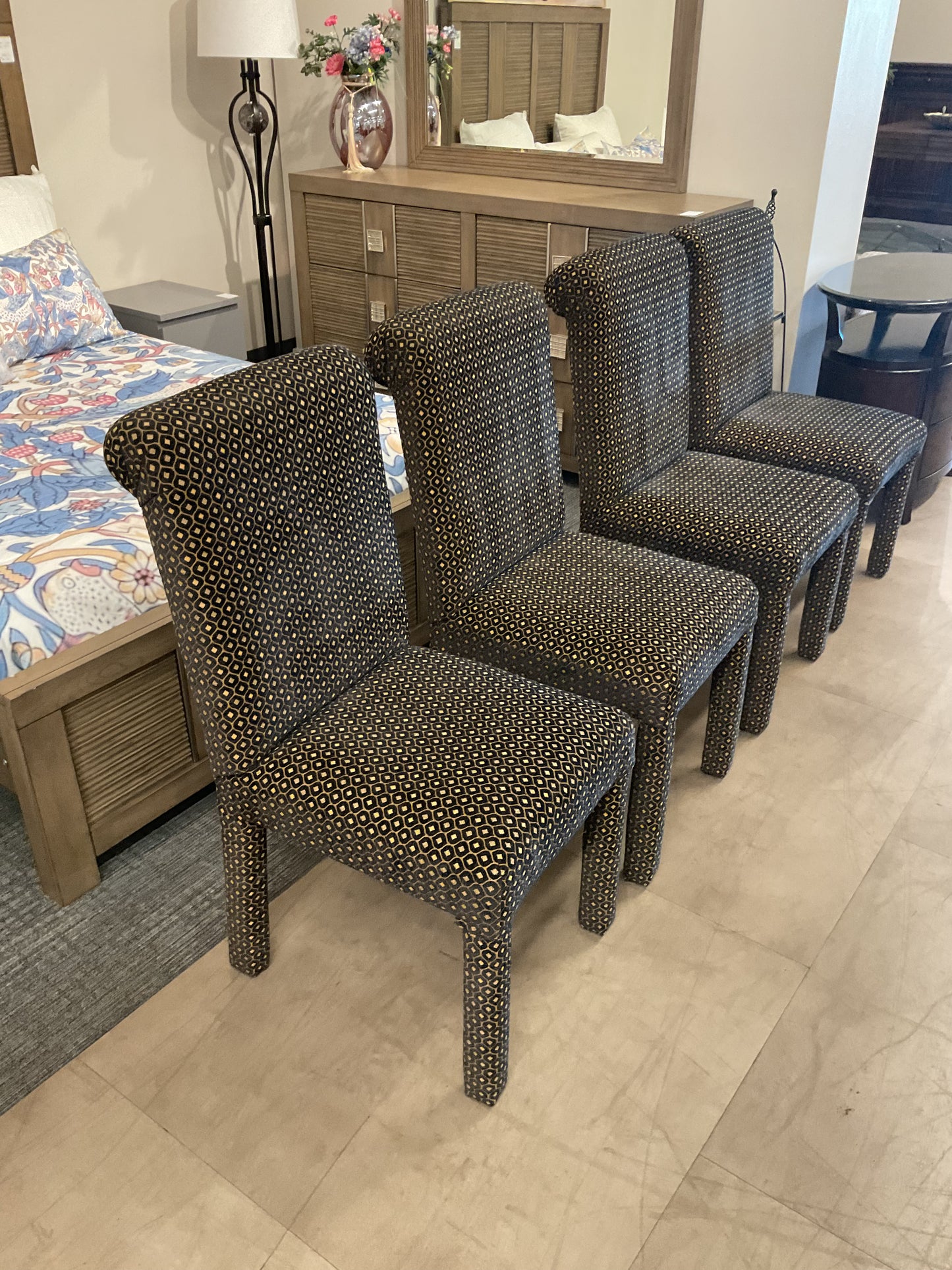 Geo Diamond Dining Chairs