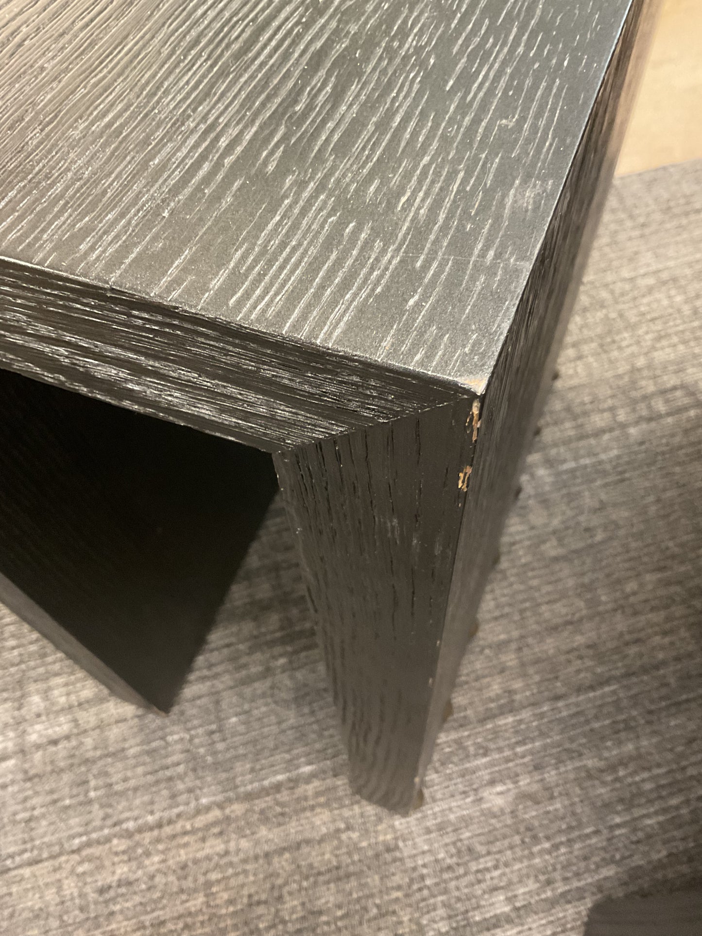 Black Nesting Table