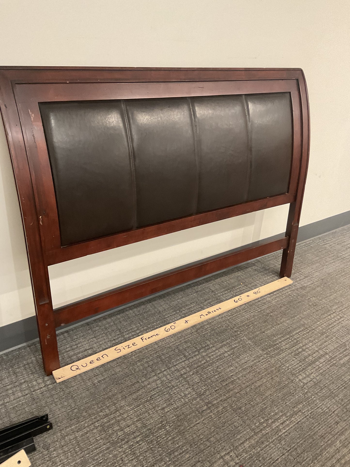 (A87)Rain Queen Headboard