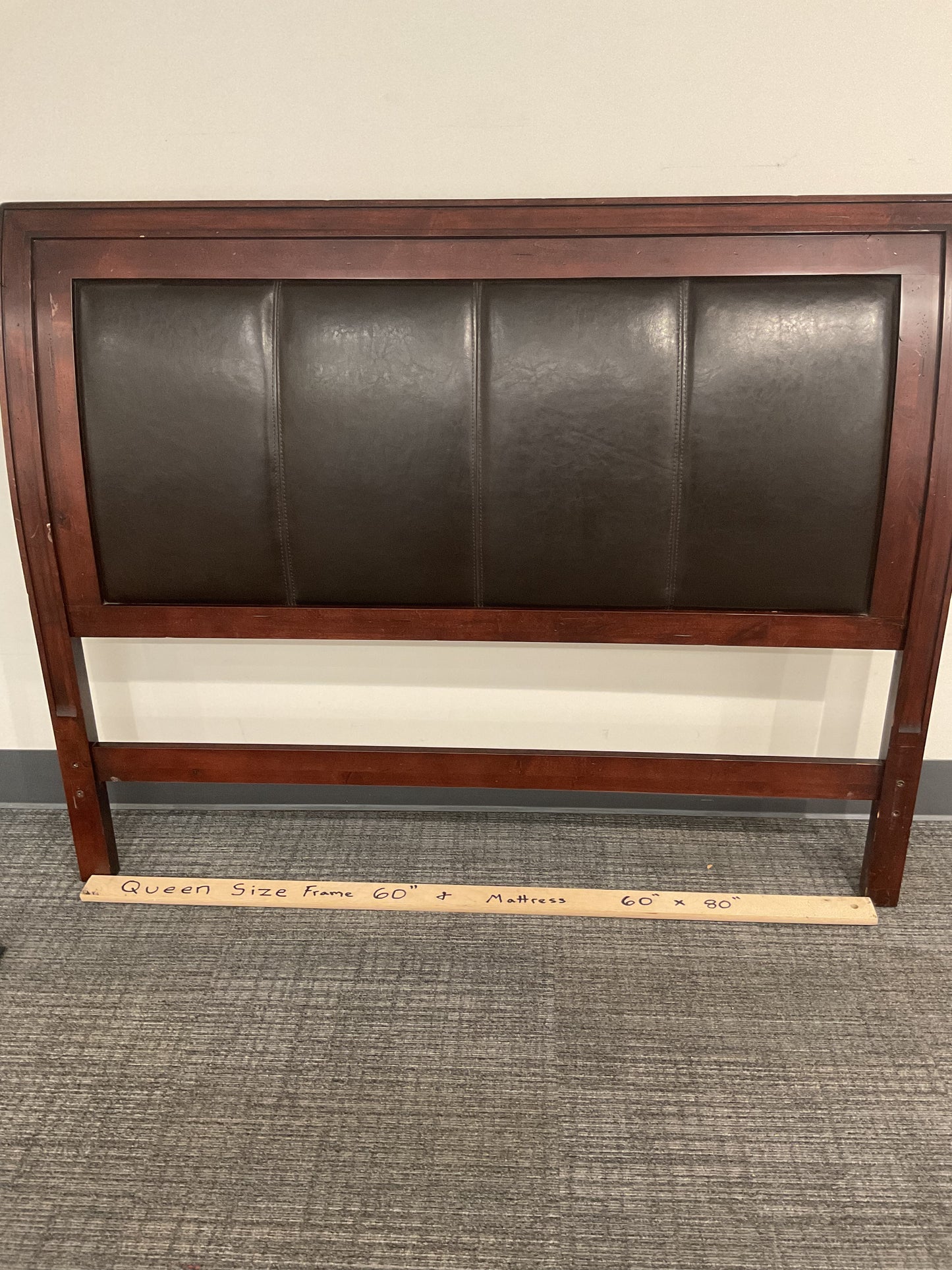 (A87)Rain Queen Headboard