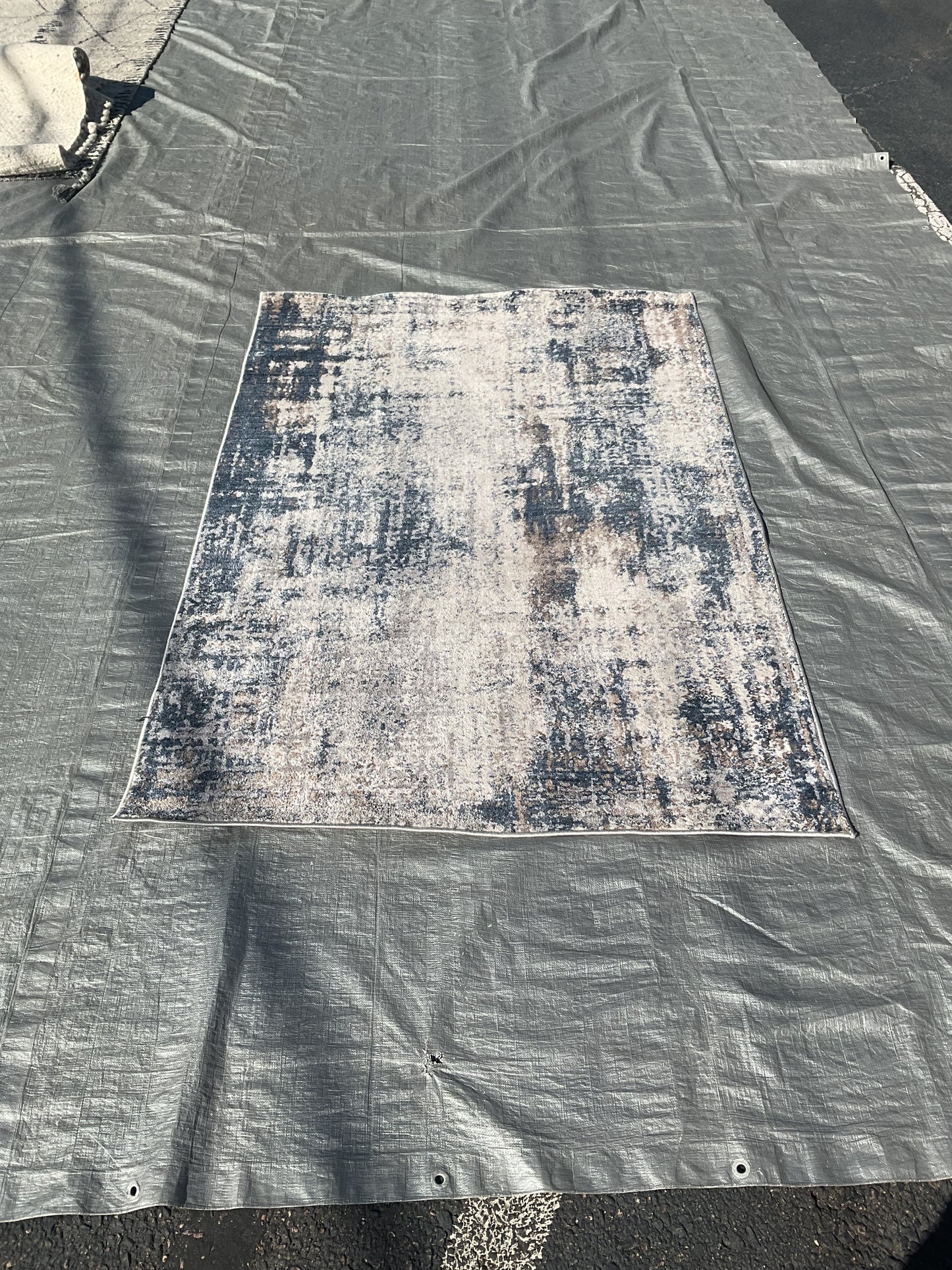 Navy Rug (R103)