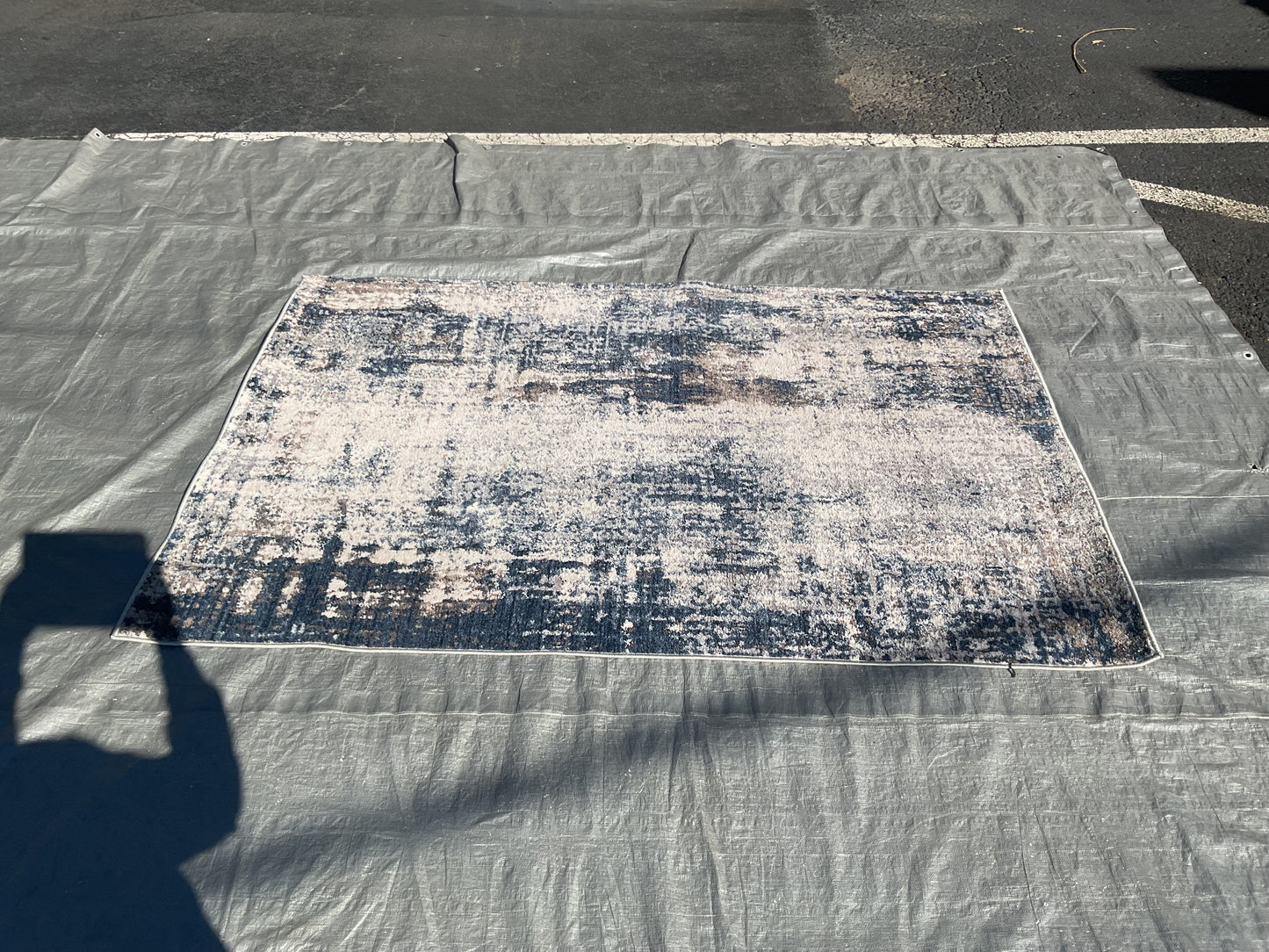 Navy Rug (R103)