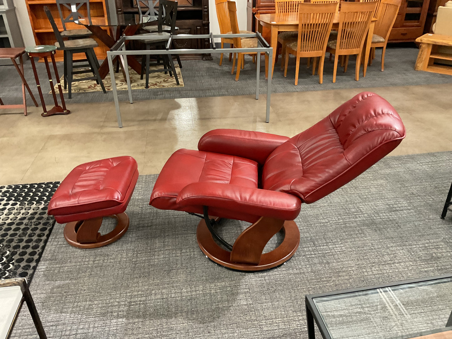 Ruby Red Recliner