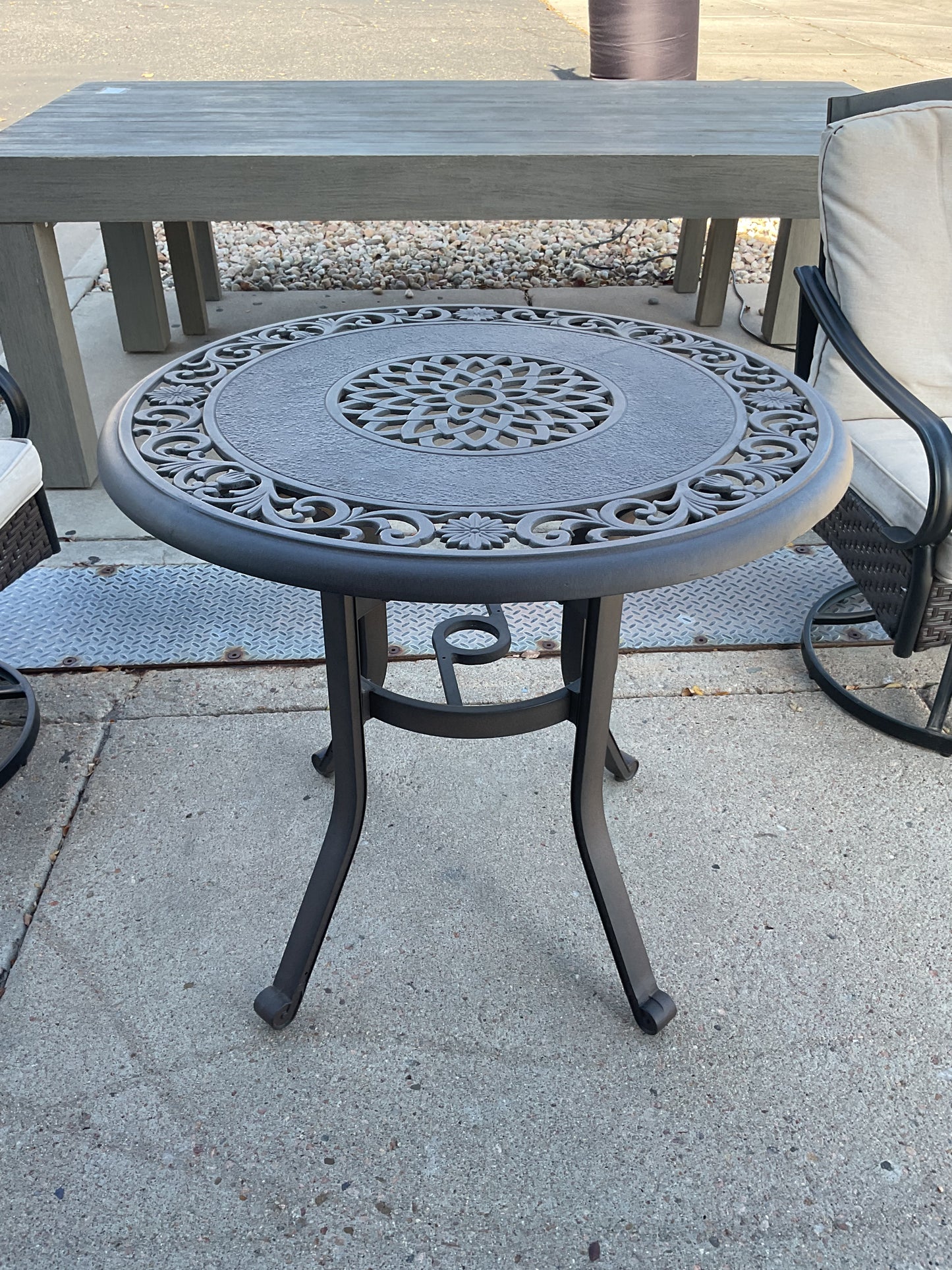 Treat or Trick Patio Table