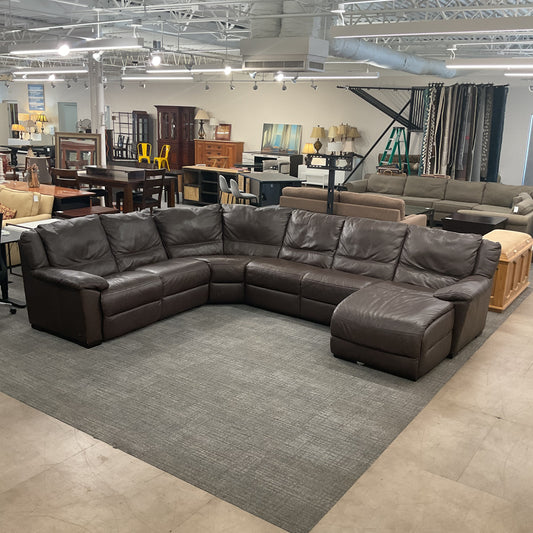 Supreme Italian Leather Sectional