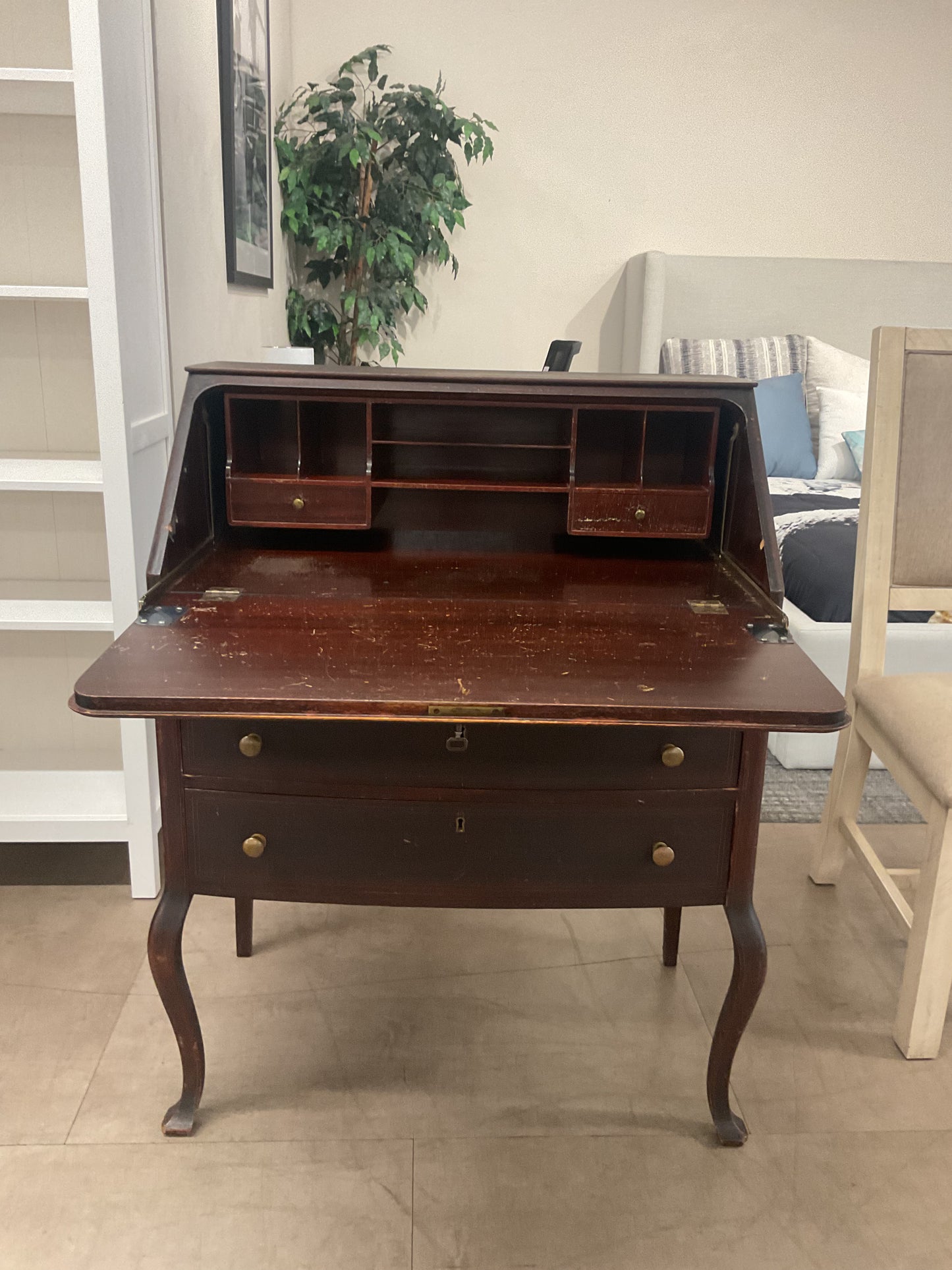 Colonial Style Secretary Desk