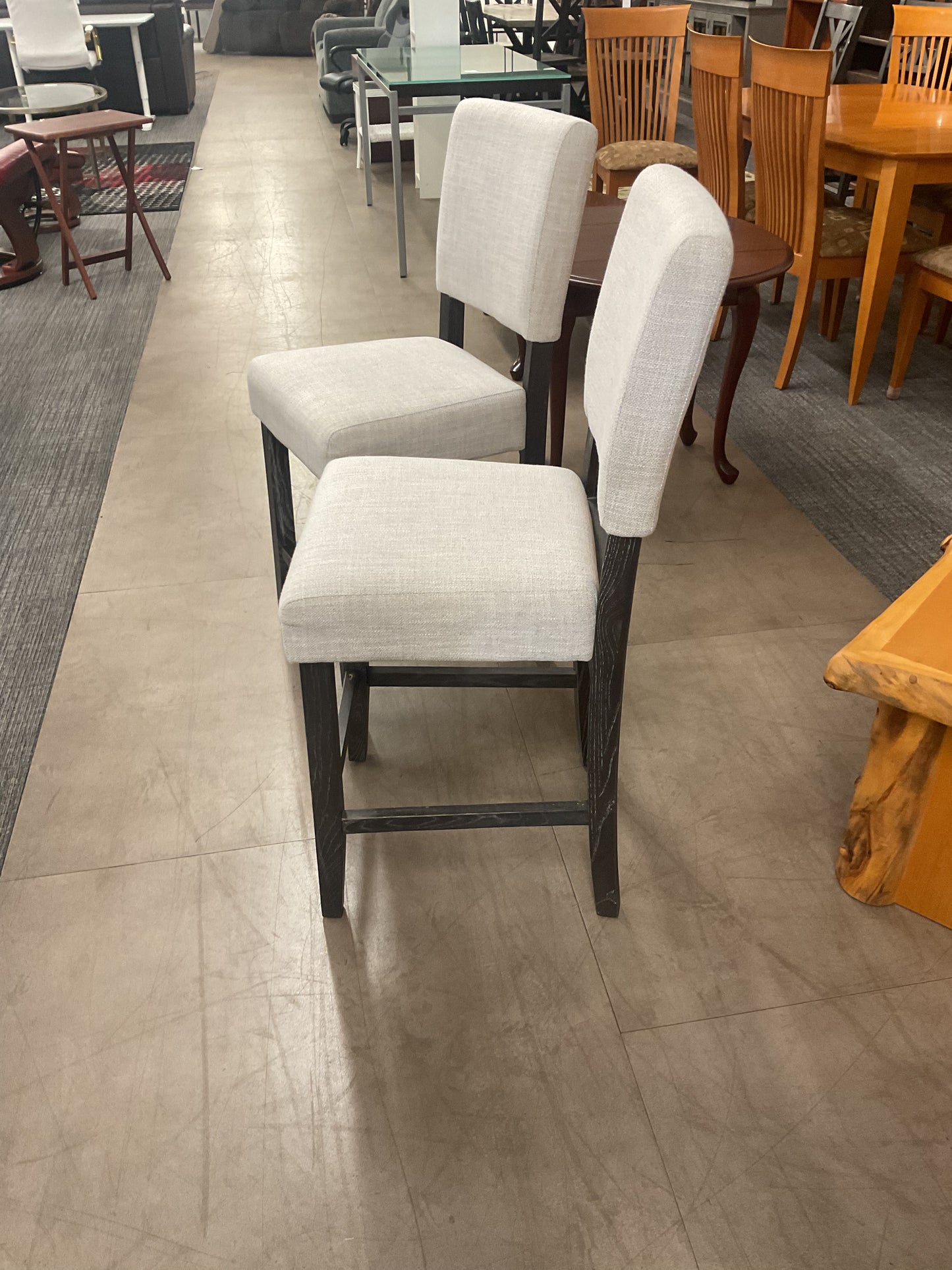 Charcoal Counter Chair Set