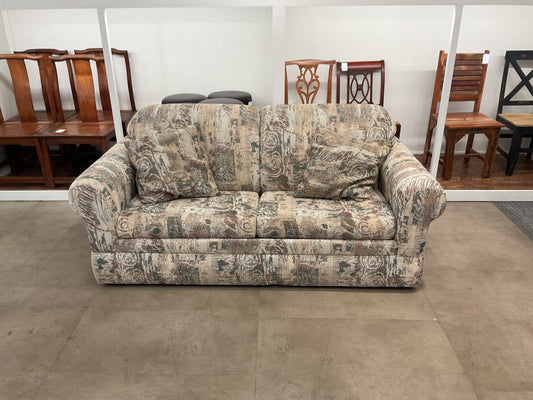 Patterned Full Sleeper Sofa