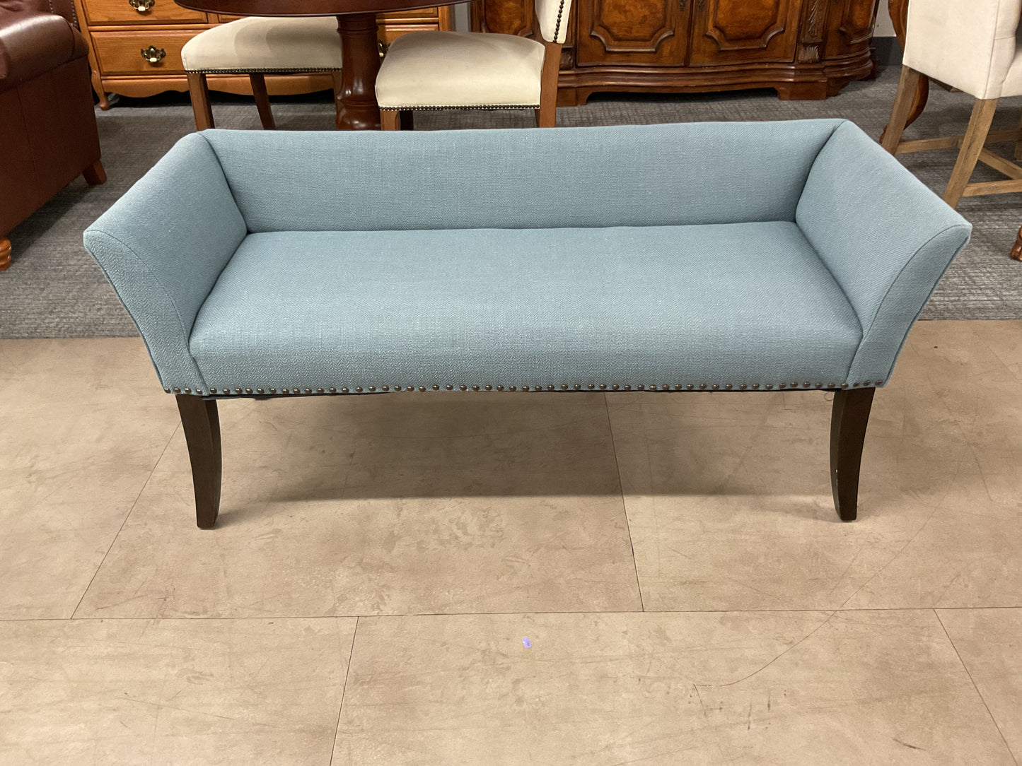 Aqua Accent Bench