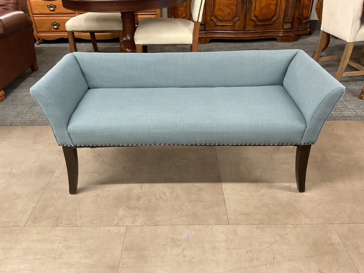 Aqua Accent Bench