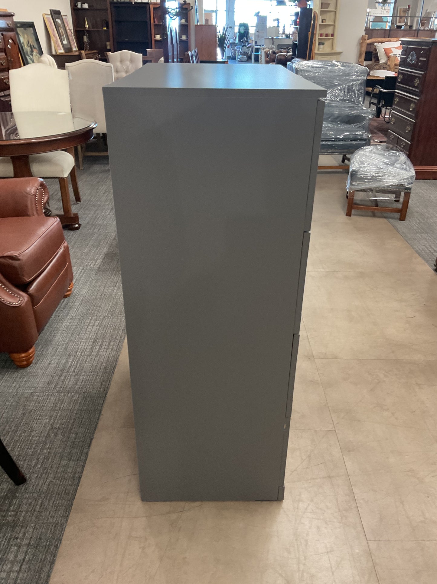 Frosted Glass Dresser