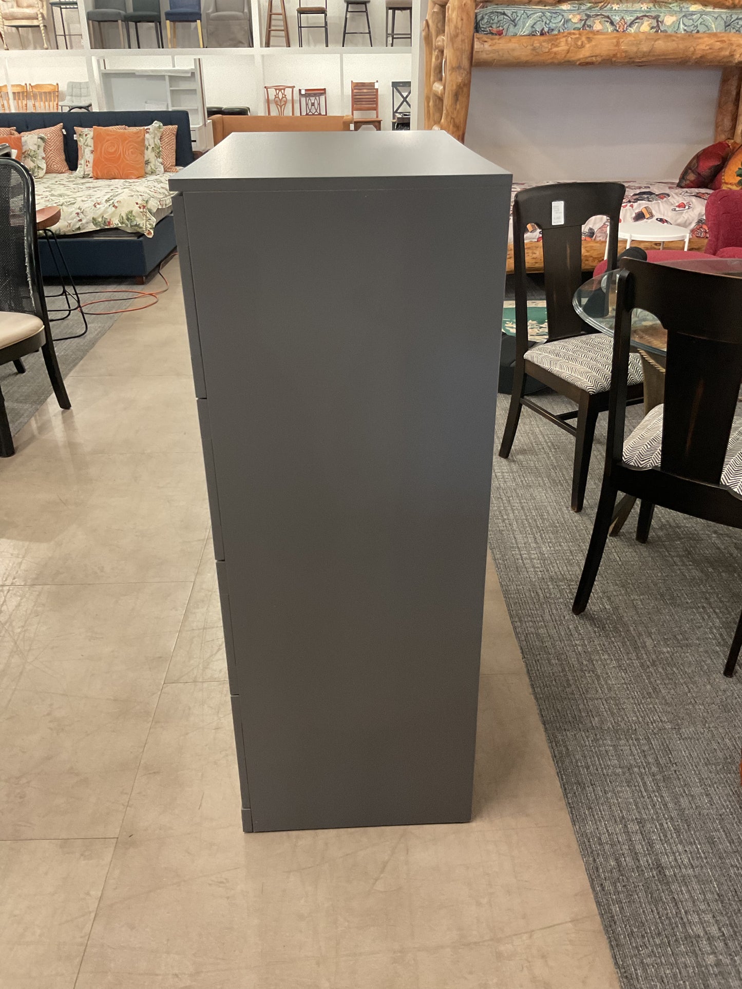 Frosted Glass Dresser