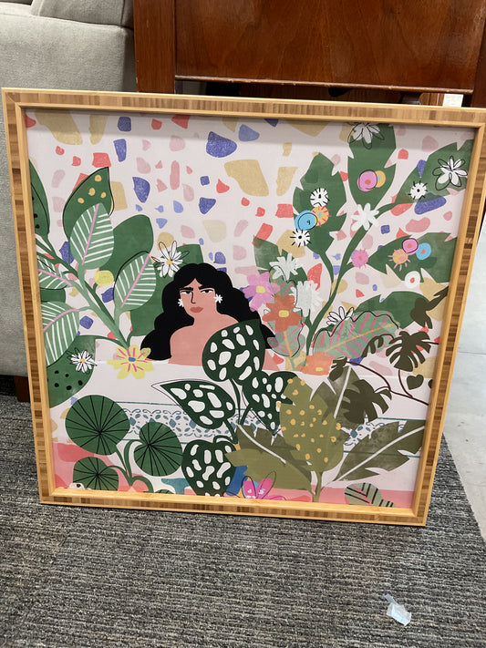 20x20 Bamboo Wall Art