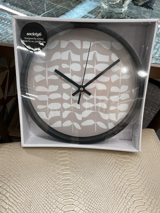 Shades of Gray Clock