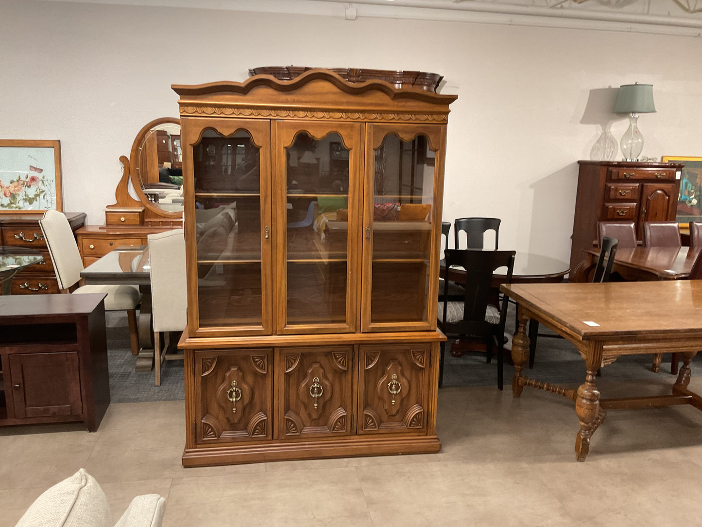 Wood China Cabinet