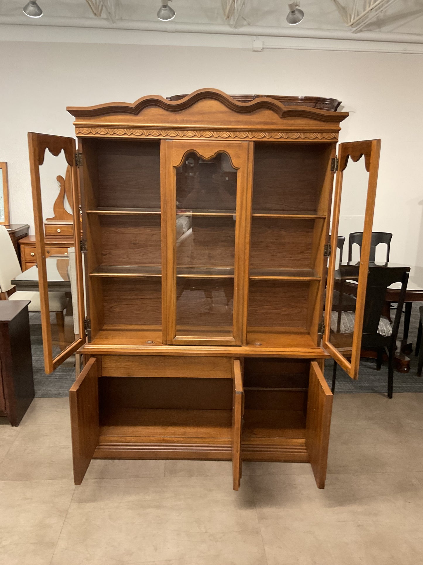 Wood China Cabinet