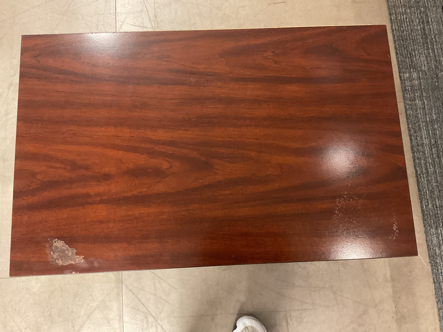 Wood 2 Drawer Nightstand