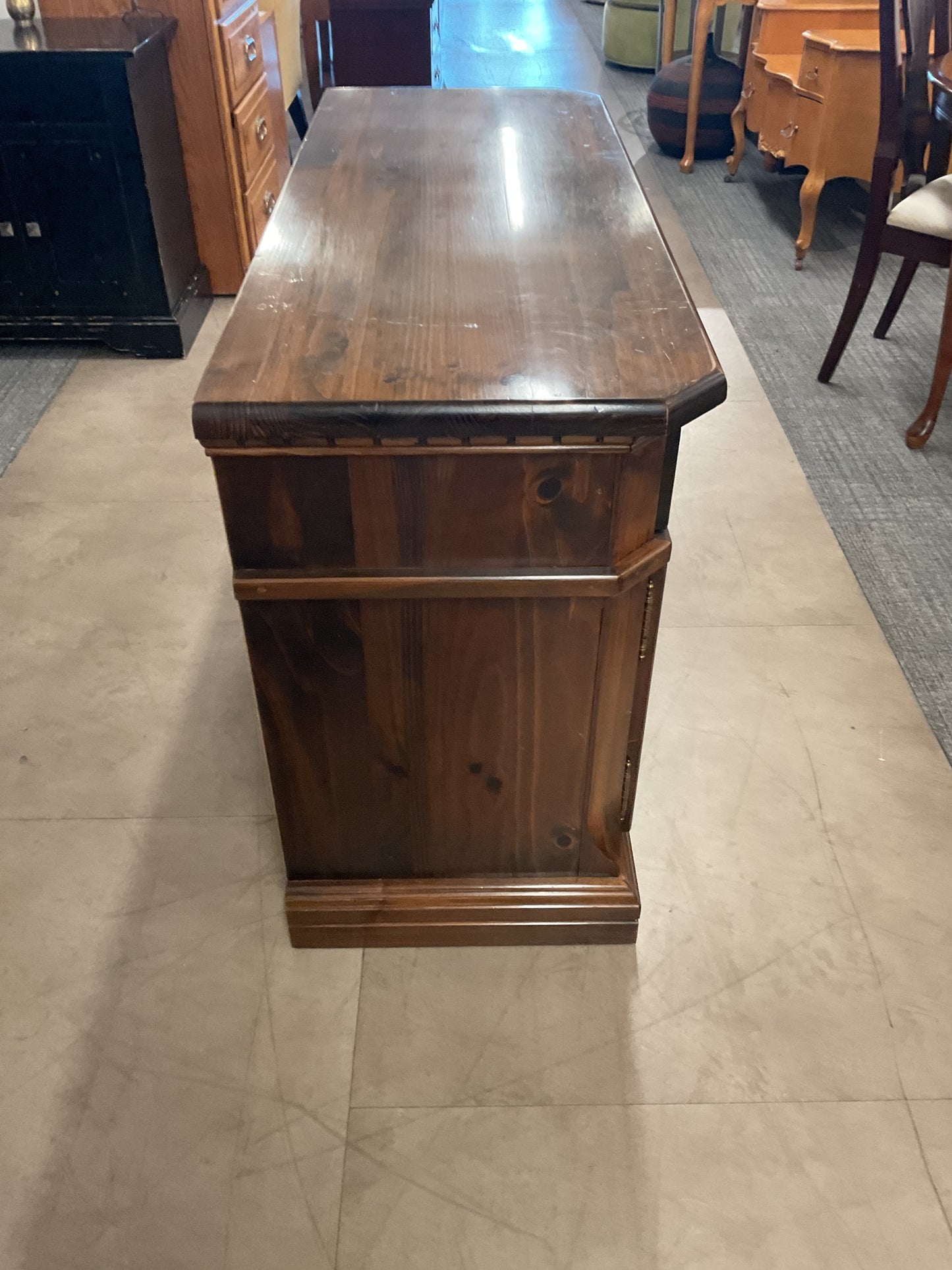 Dark Wood Cabinet Sideboard
