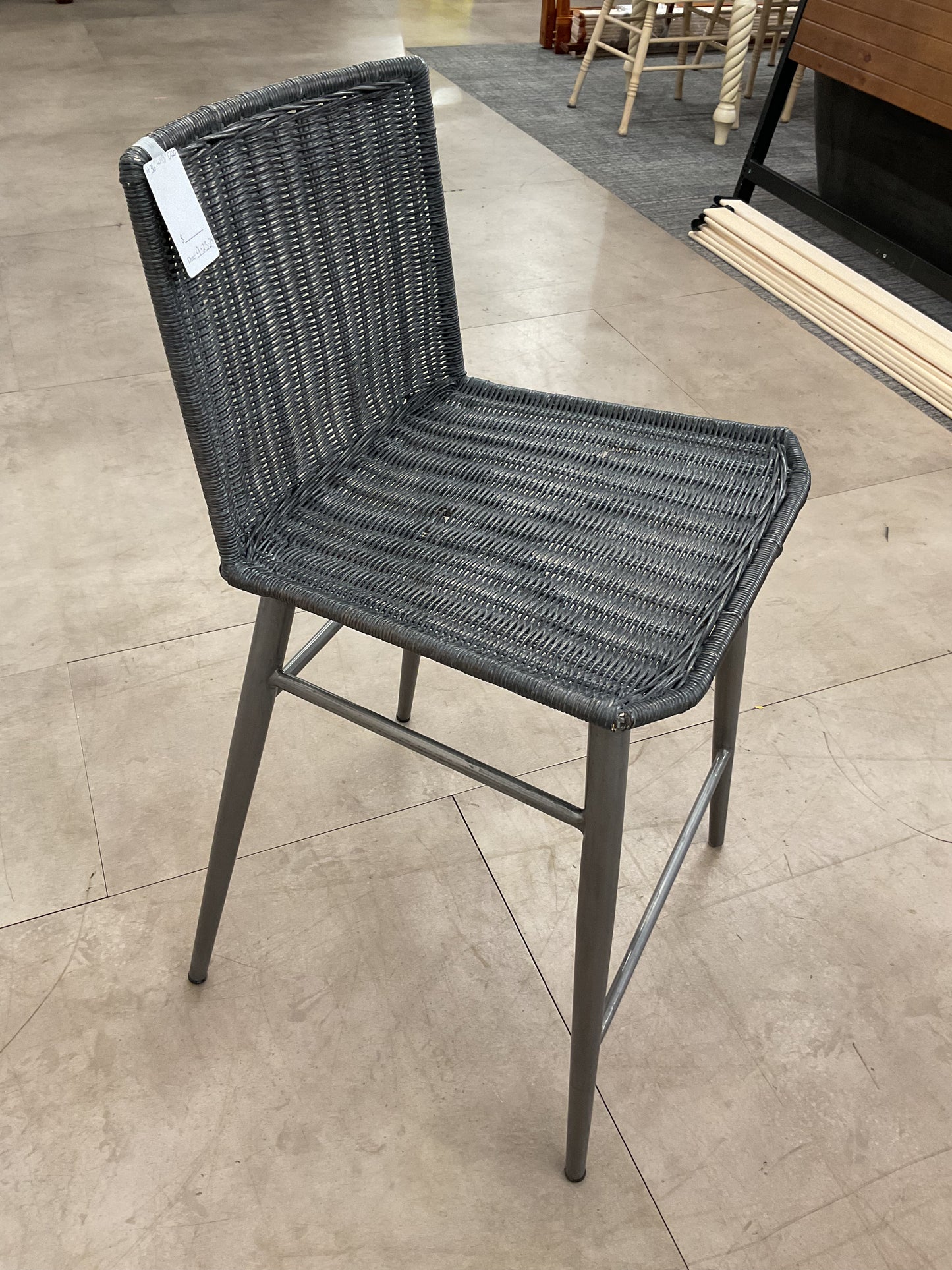 *WH*Black Twig Stool