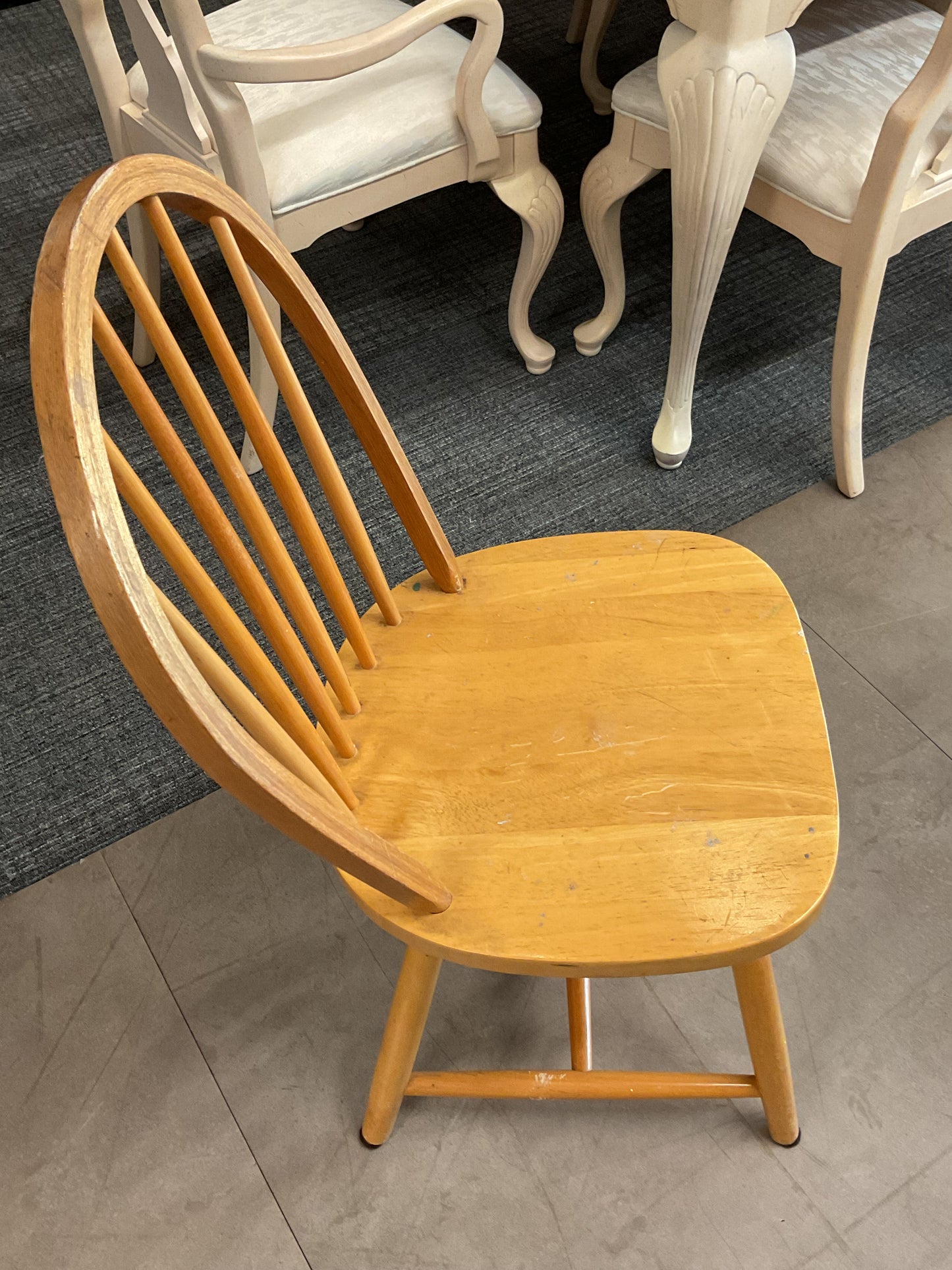 Spindle Back Chair Set