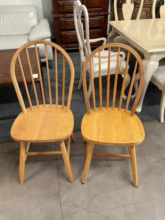 Spindle Back Chair Set