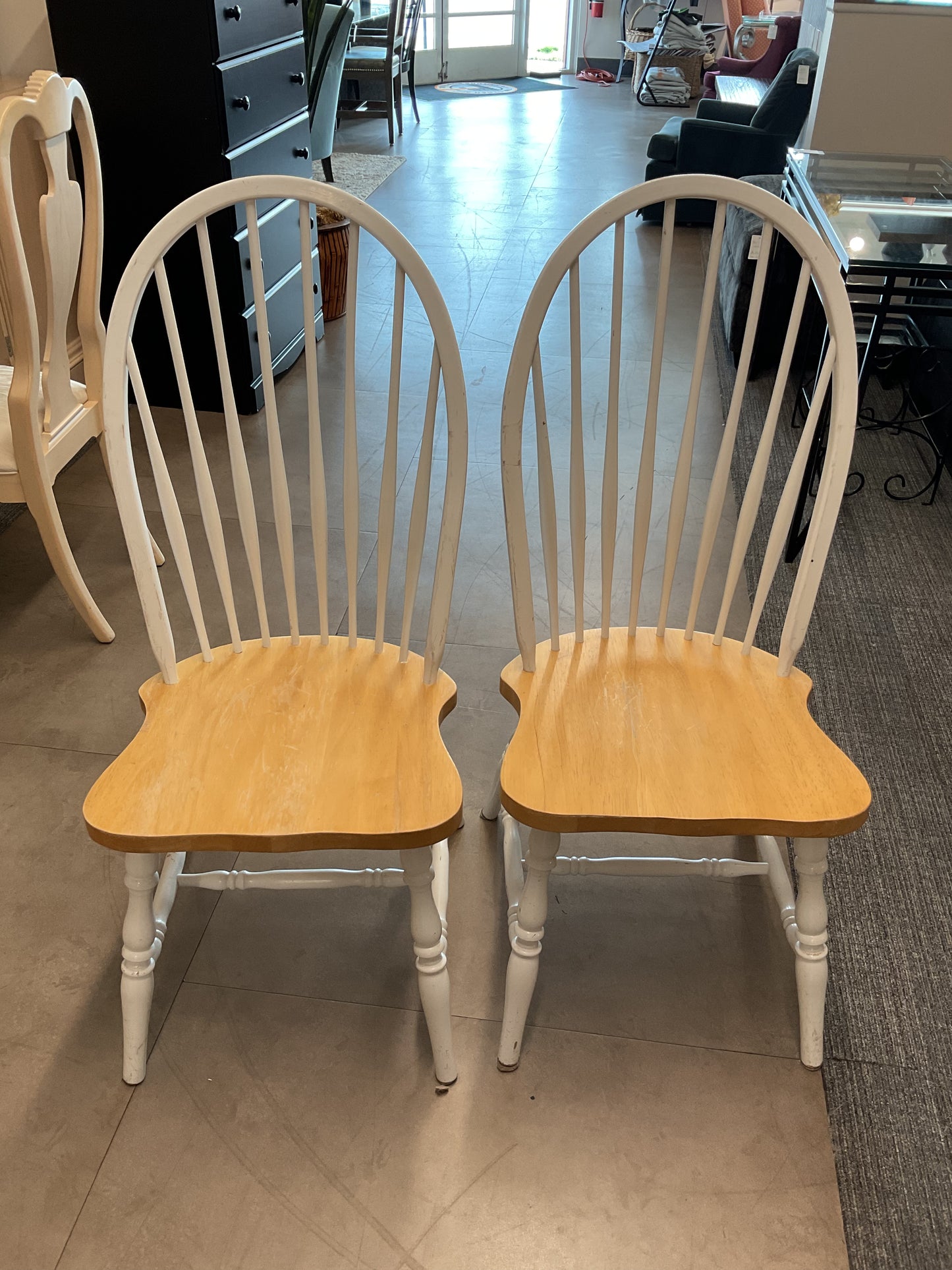 Long Back Chair Set