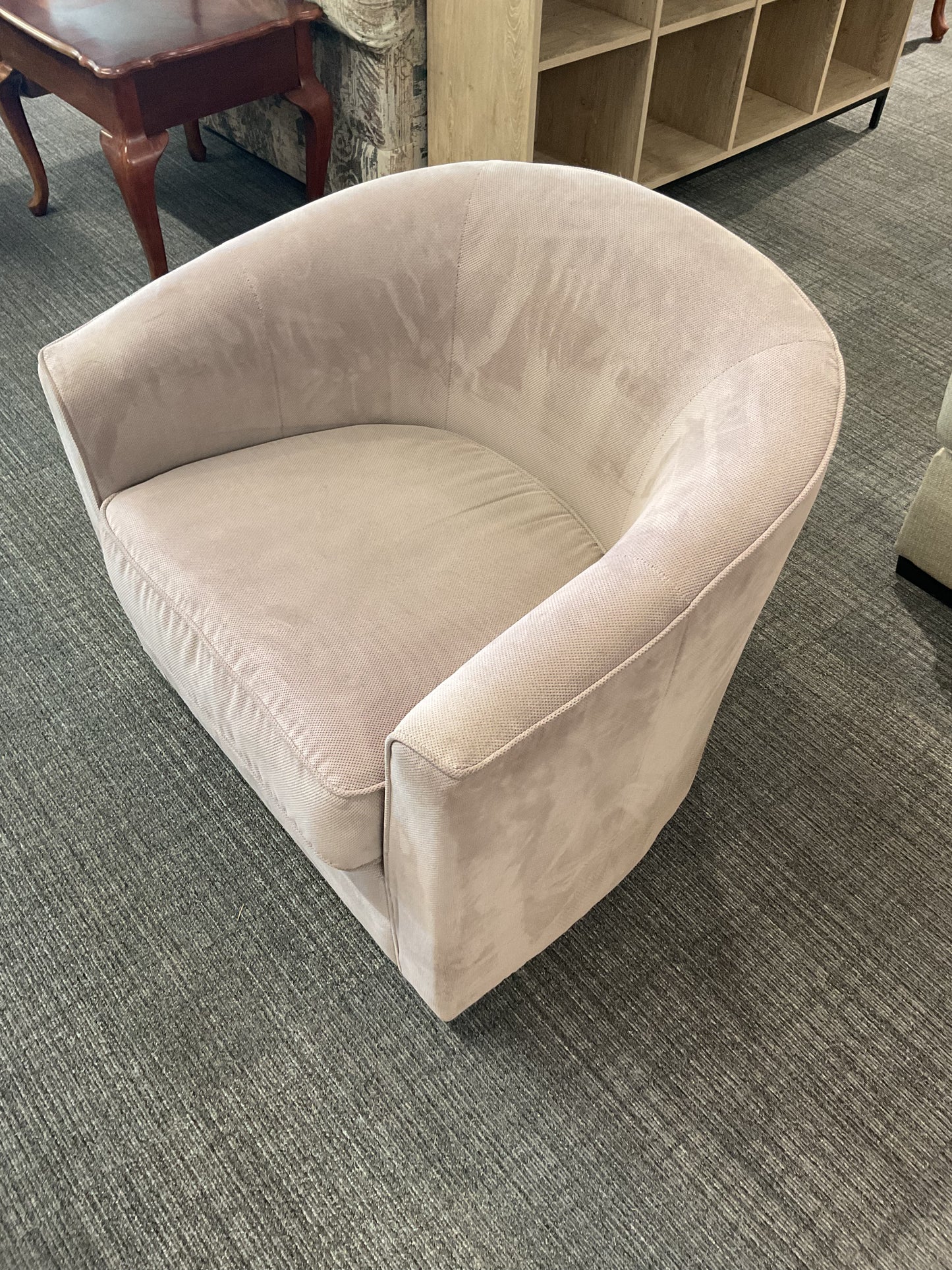 Wanna Be Purple Barrel Chair